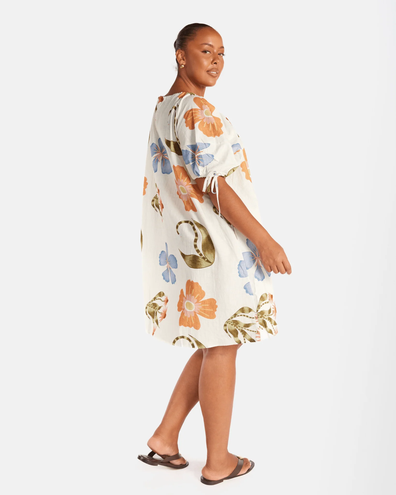 Harvey Mini Dress | Sunset Meadow - Image 3