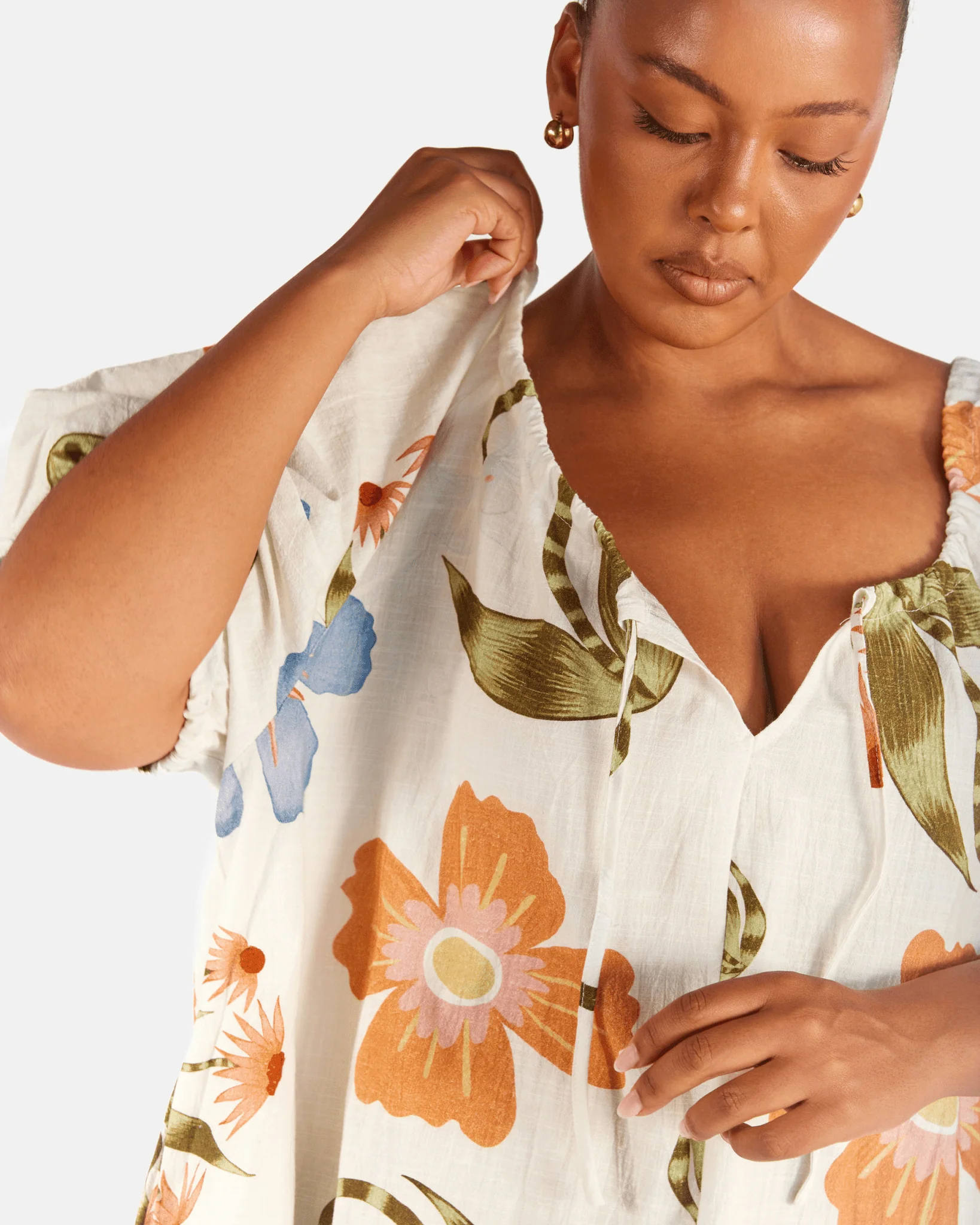 Harvey Mini Dress | Sunset Meadow - Image 7
