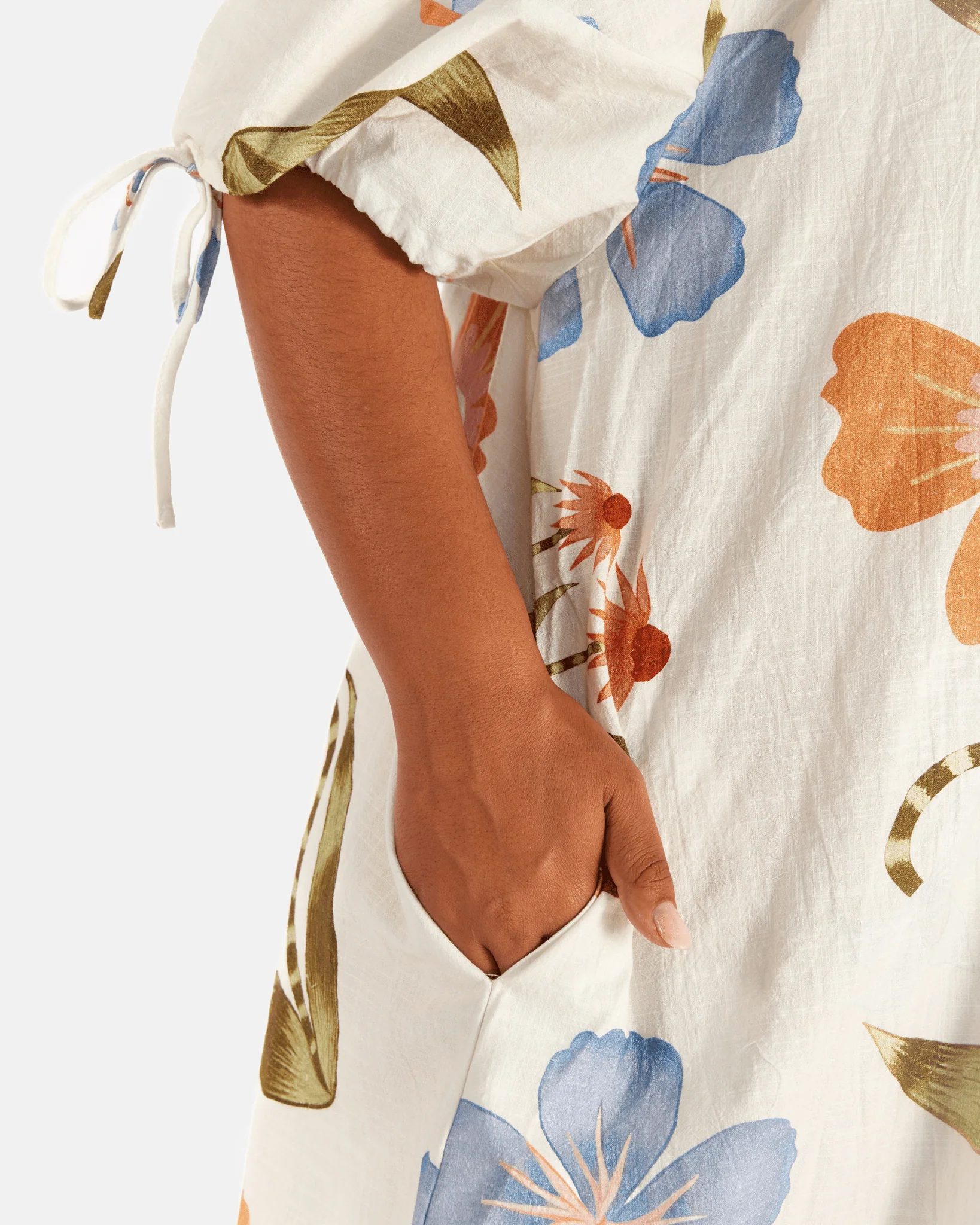 Harvey Mini Dress | Sunset Meadow - Image 9