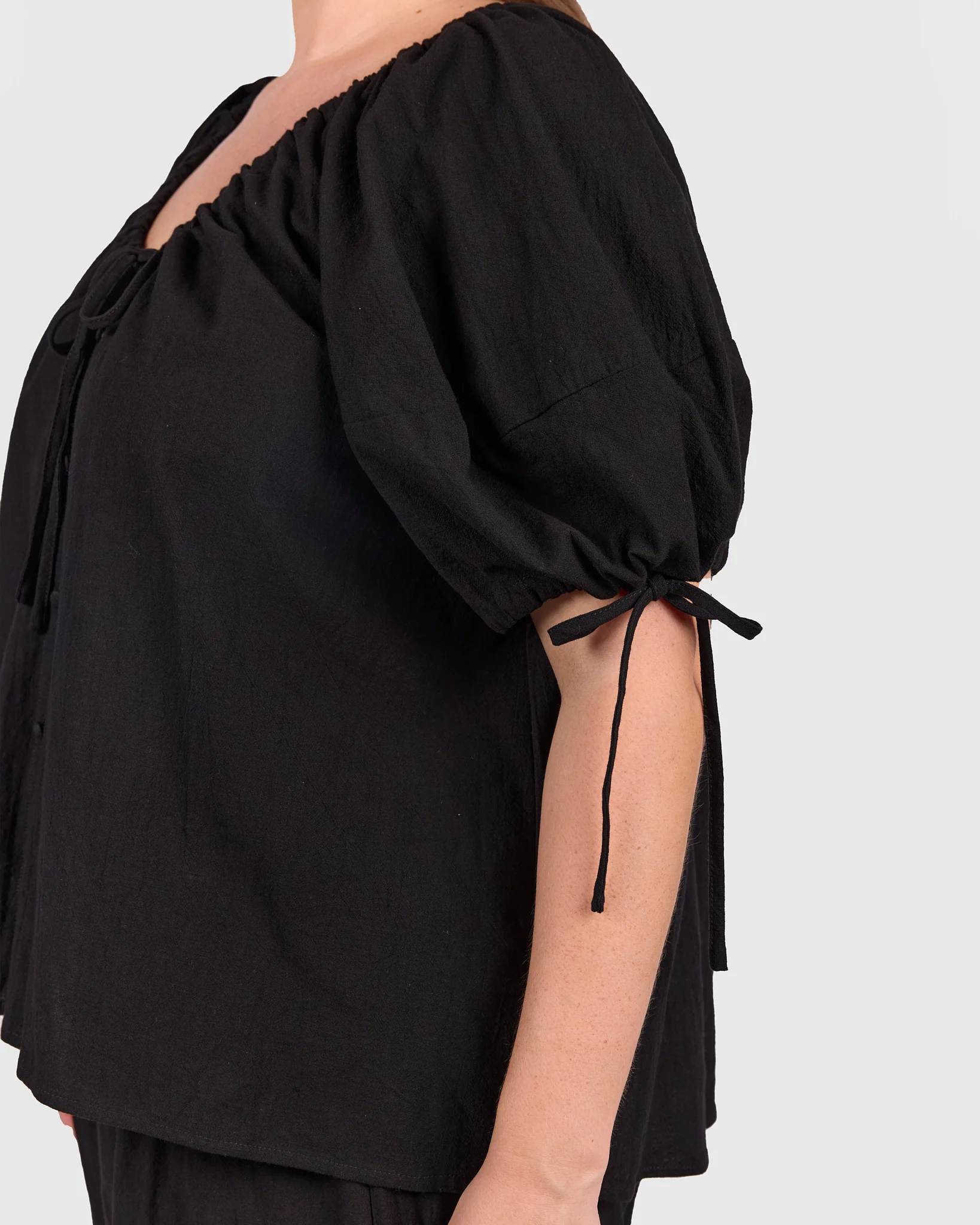Harvey Top | Black - Image 6