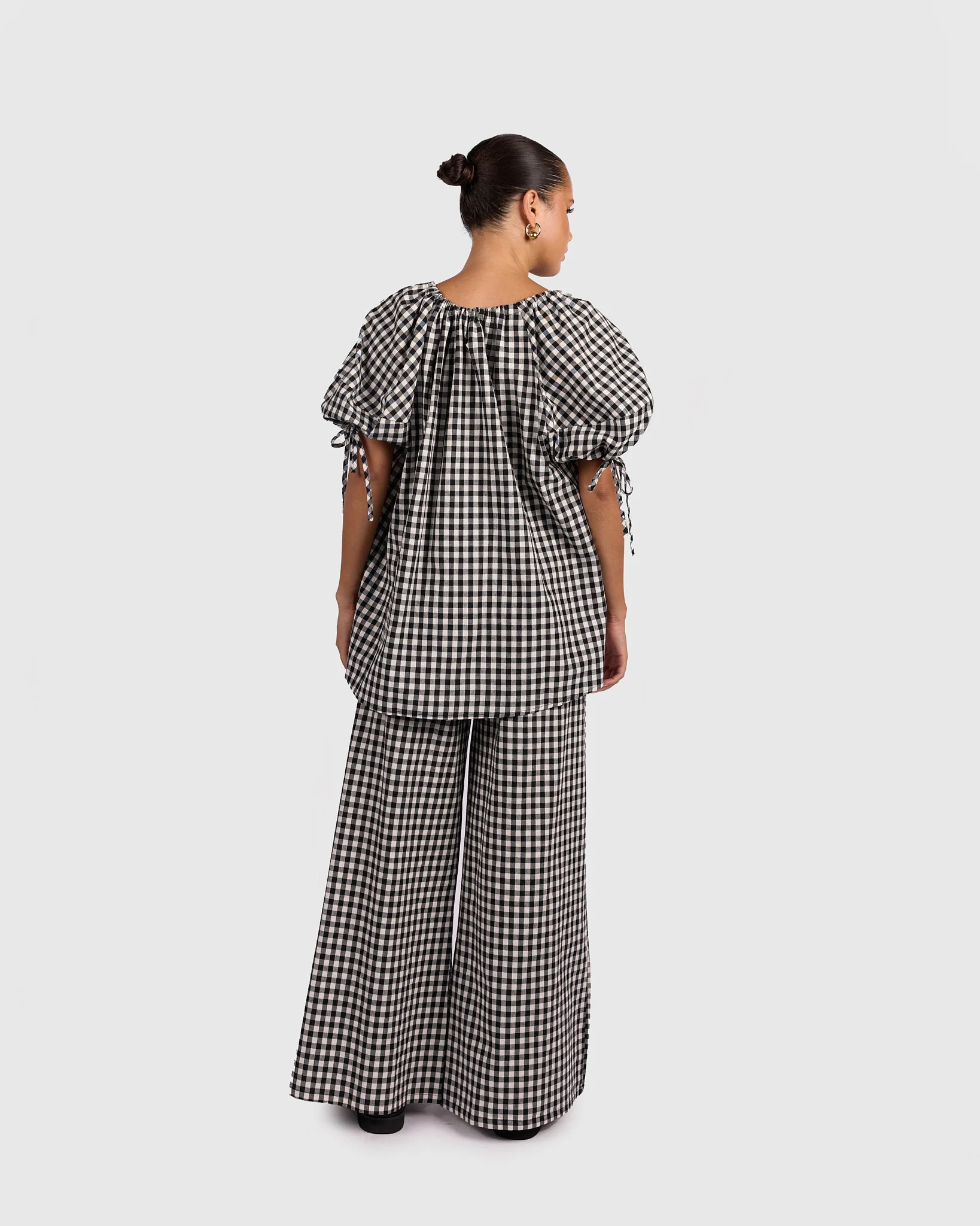 Harvey Top | Black Gingham - Image 8