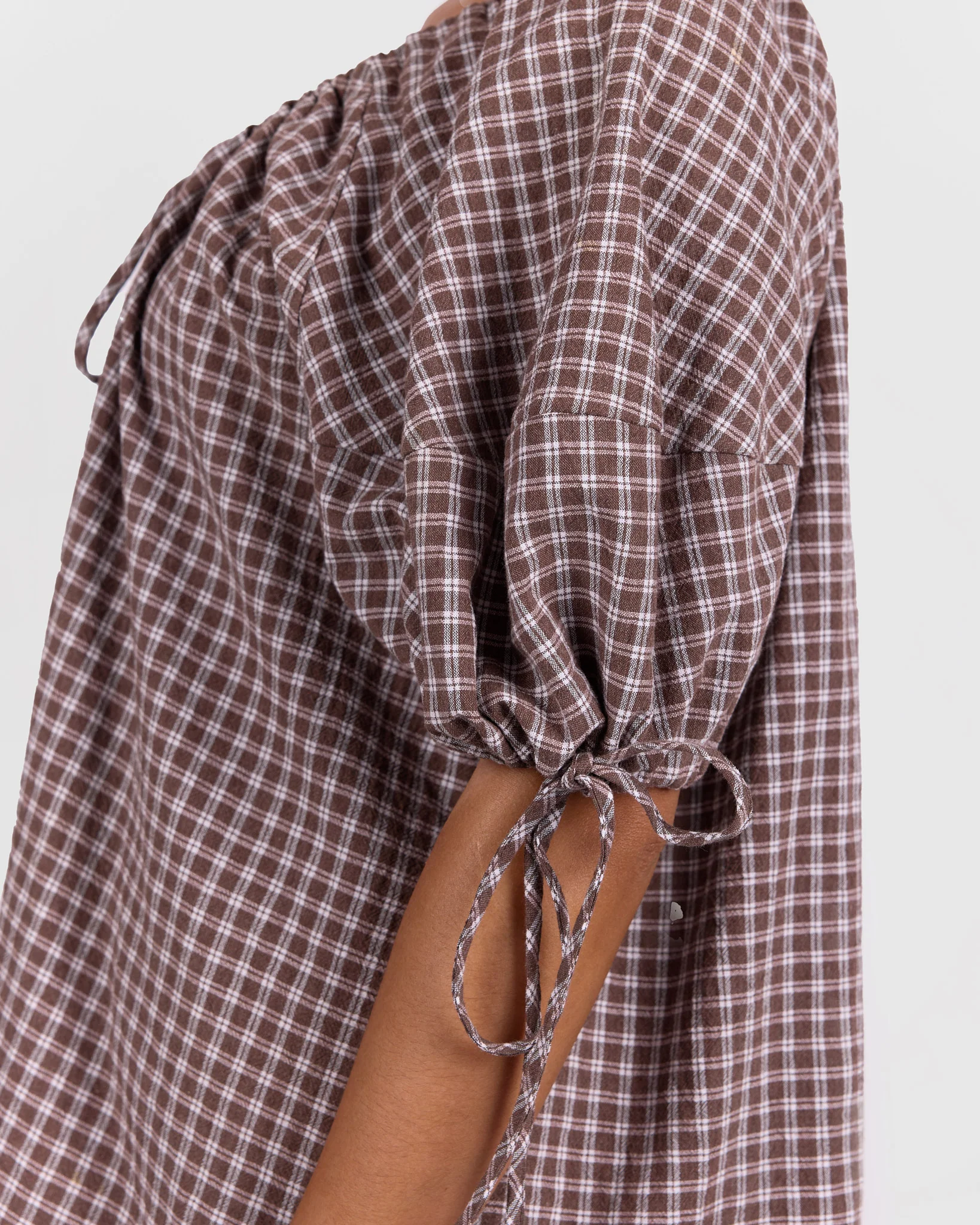 Harvey Top | Walnut Gingham - Image 3