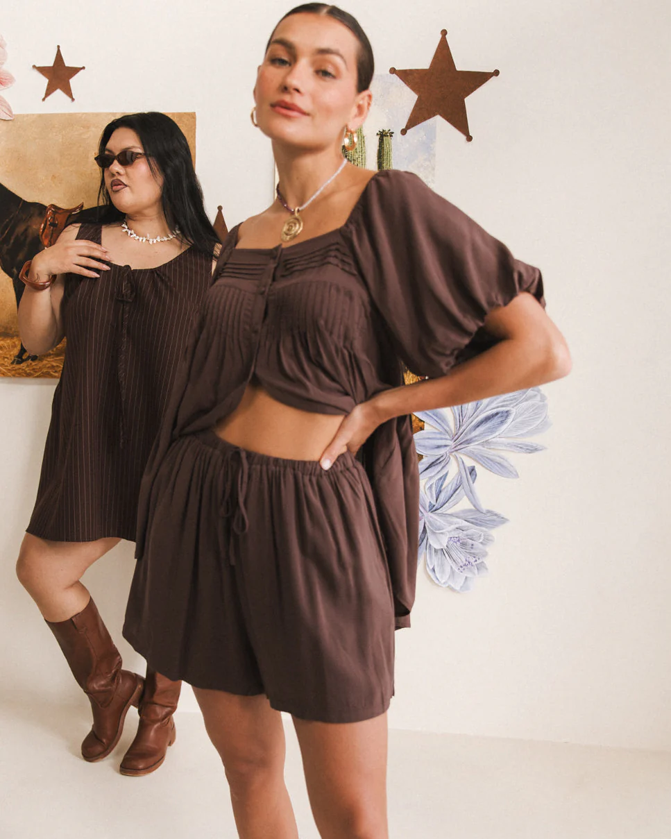 Honey Shorts | Chocolate