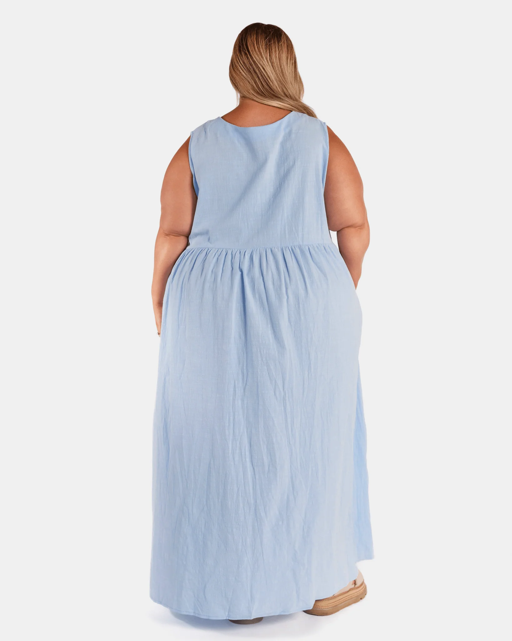 Indie Maxi Dress | Blue - Image 4