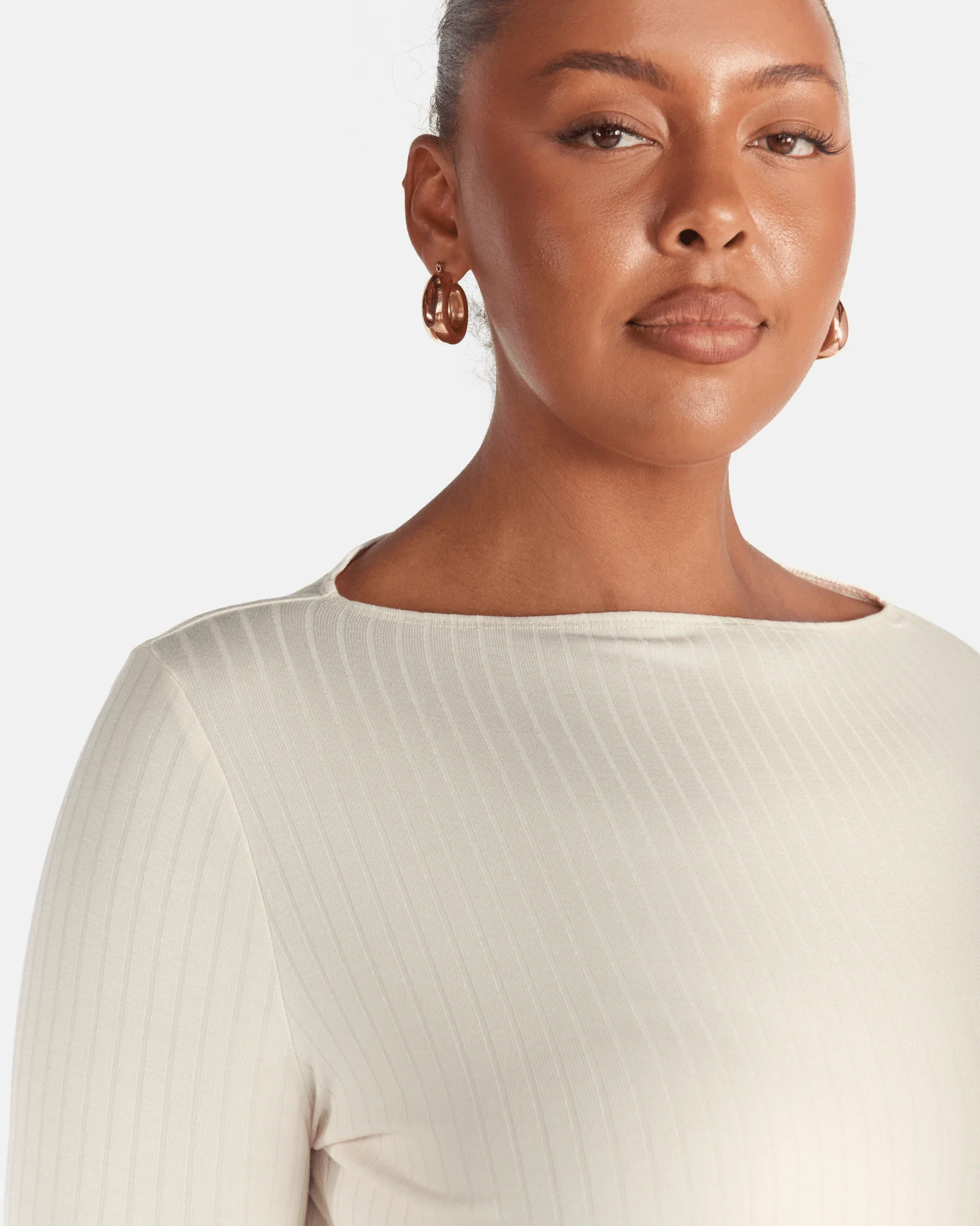 Isla Long Sleeve | Beige - Image 8