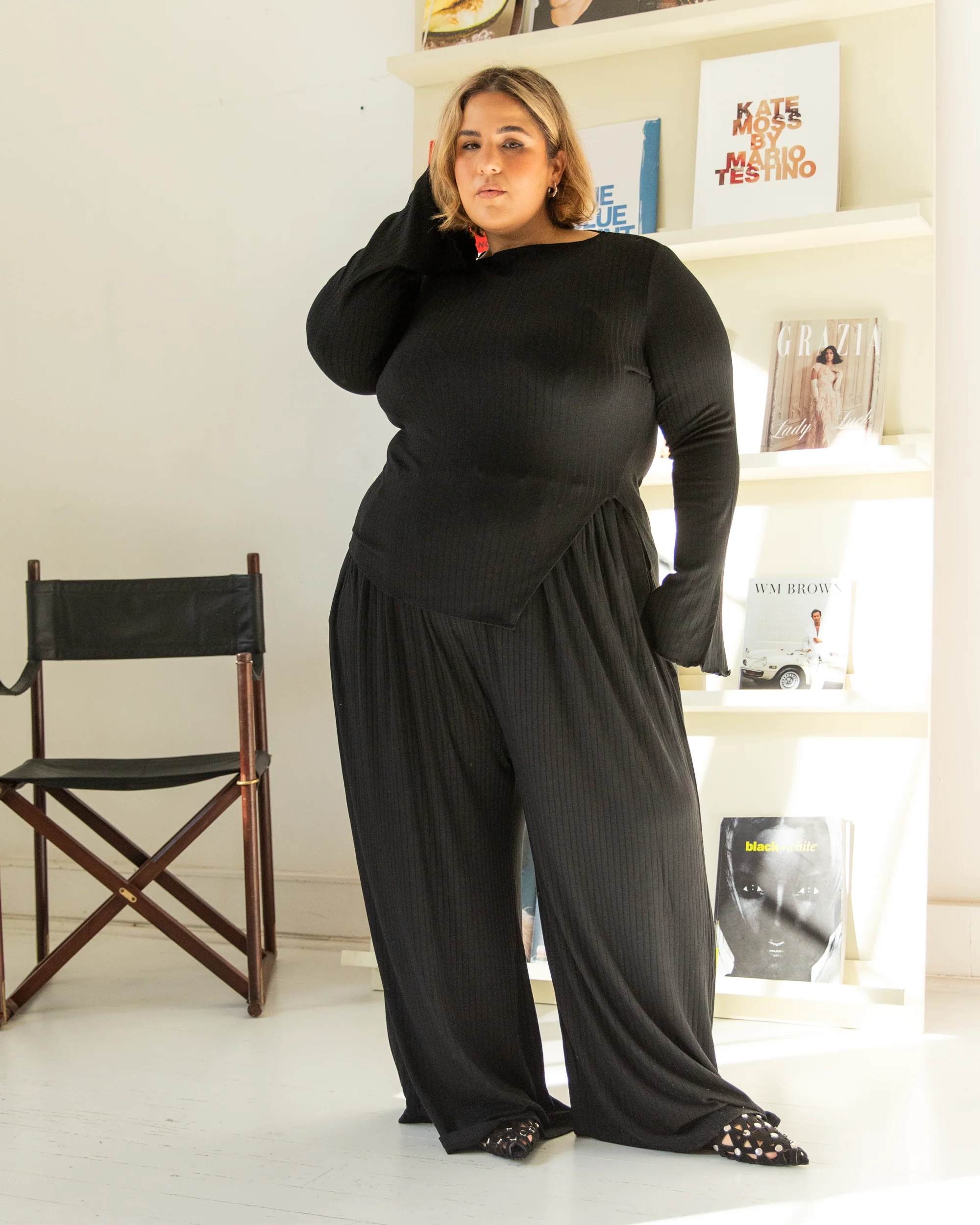 Isla Long Sleeve | Black - Image 4