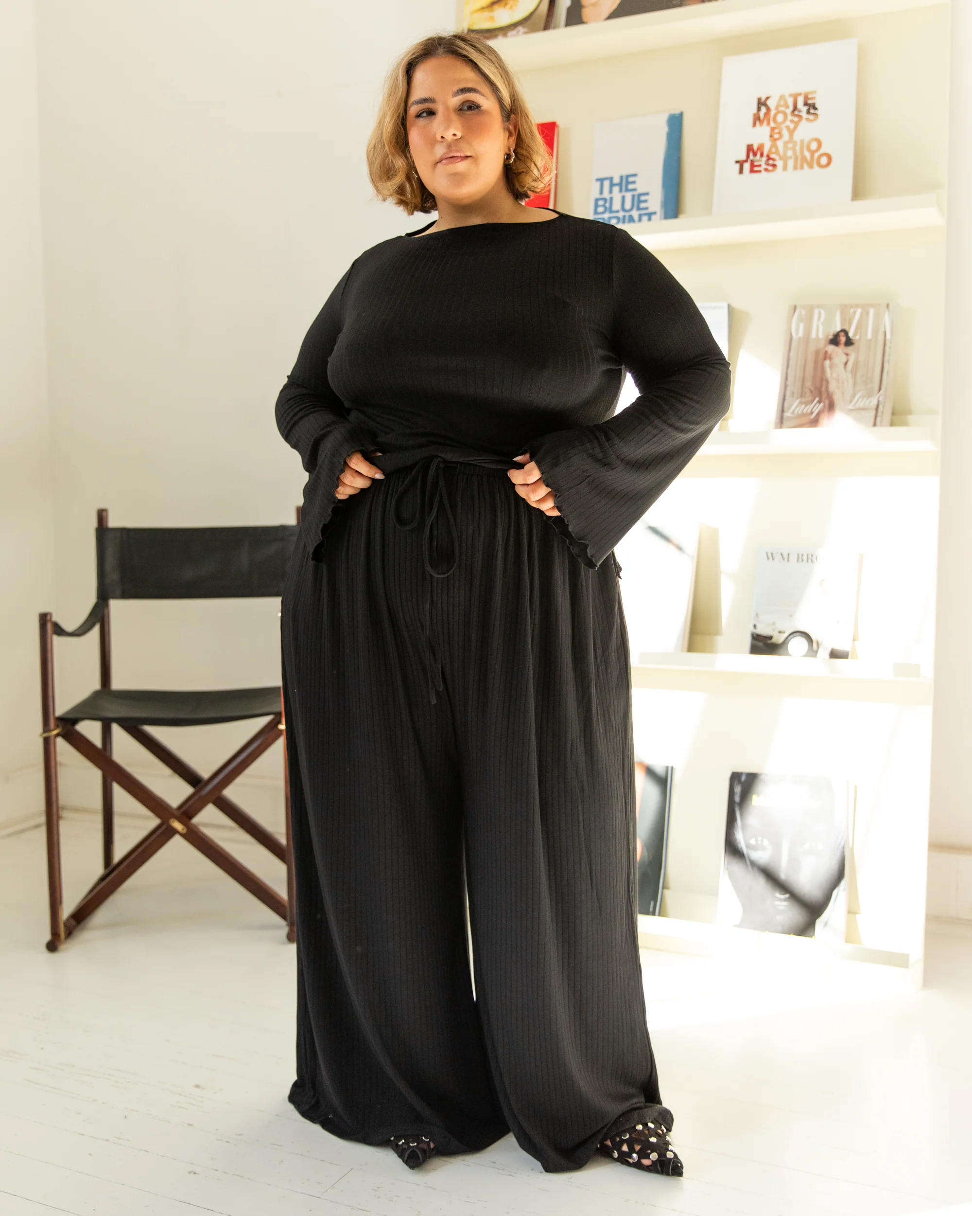 Isla Long Sleeve | Black - Image 5