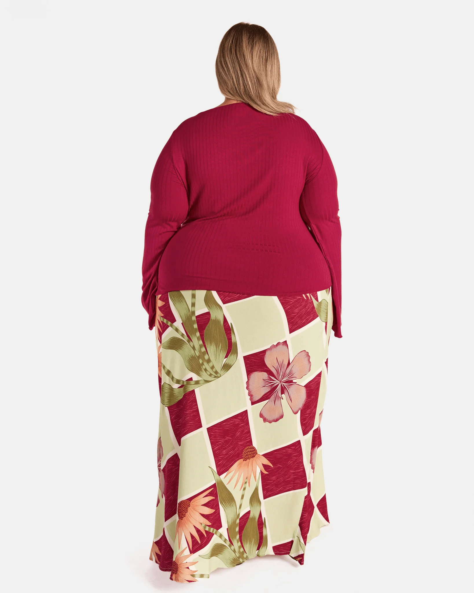 Isla Long Sleeve | Wine - Image 4