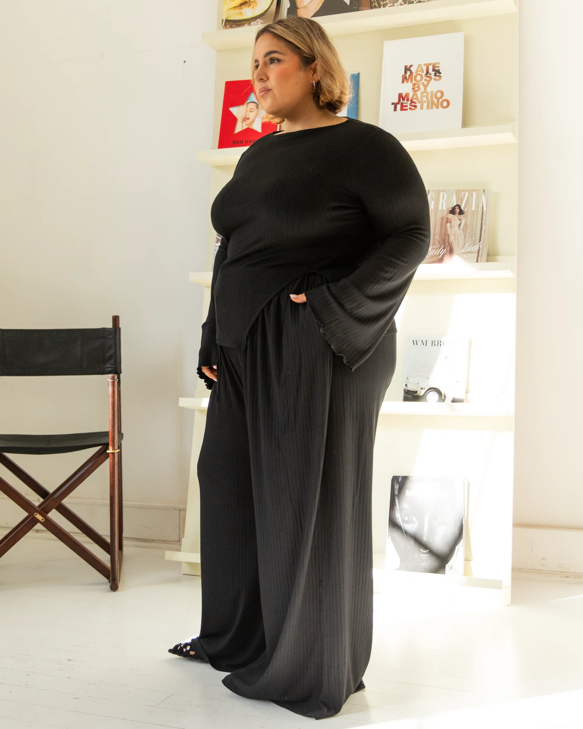 Isla Pants | Black - Image 3