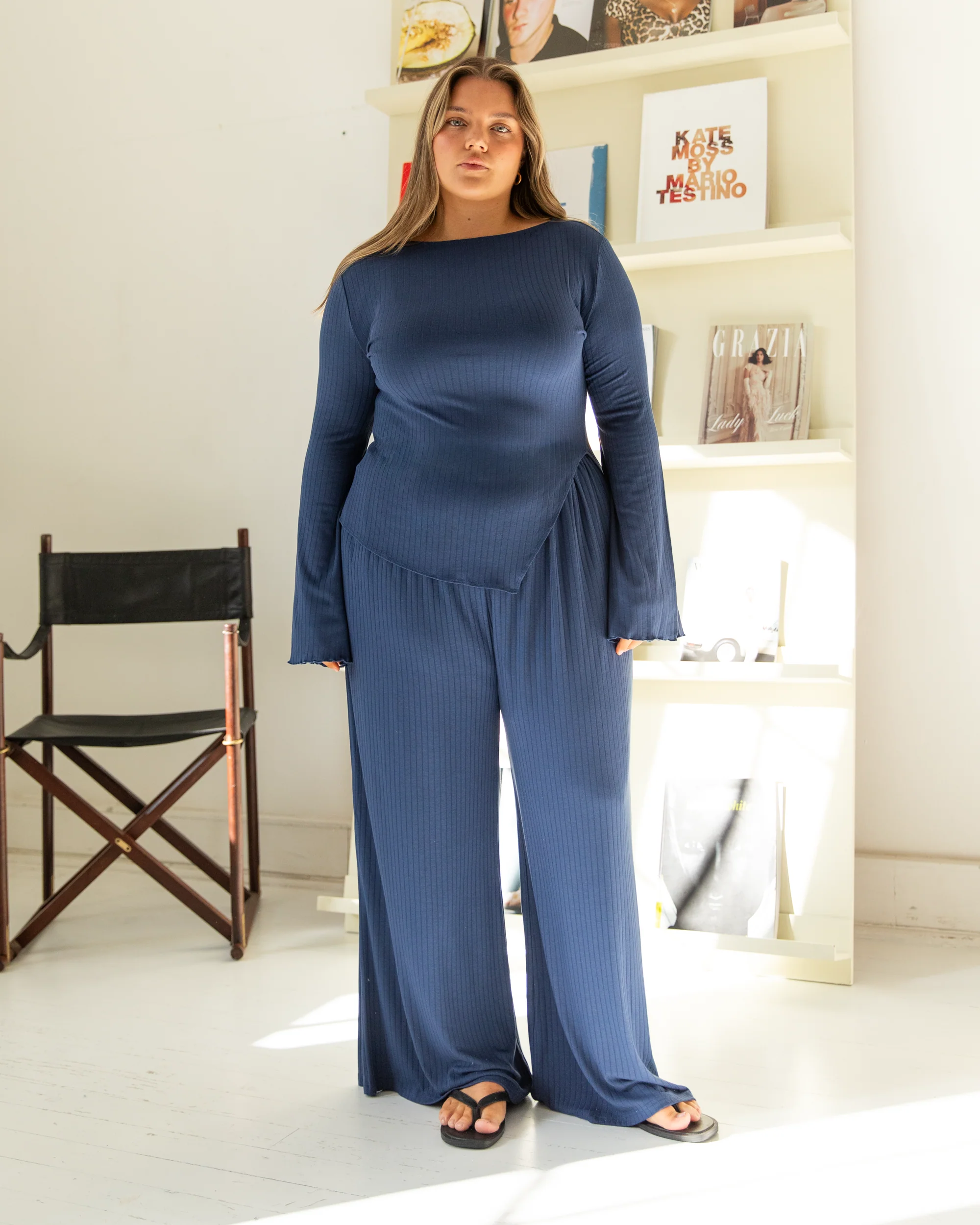 Isla Pants | Navy - Image 3