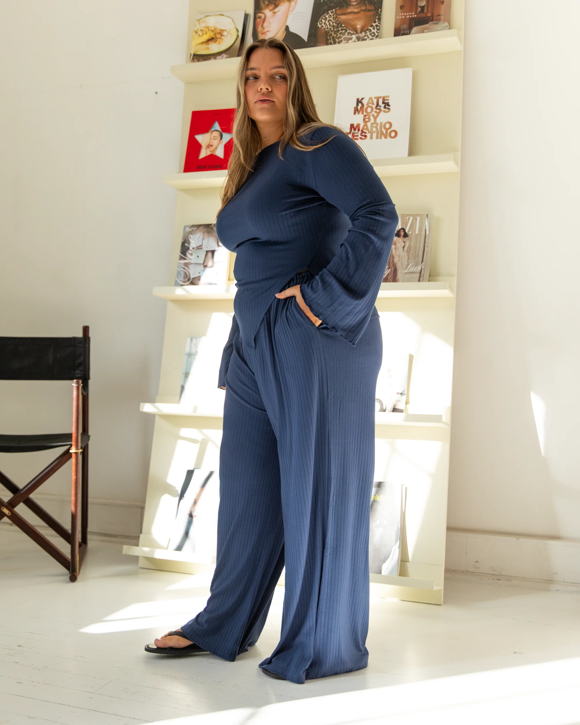 Isla Pants | Navy - Image 4