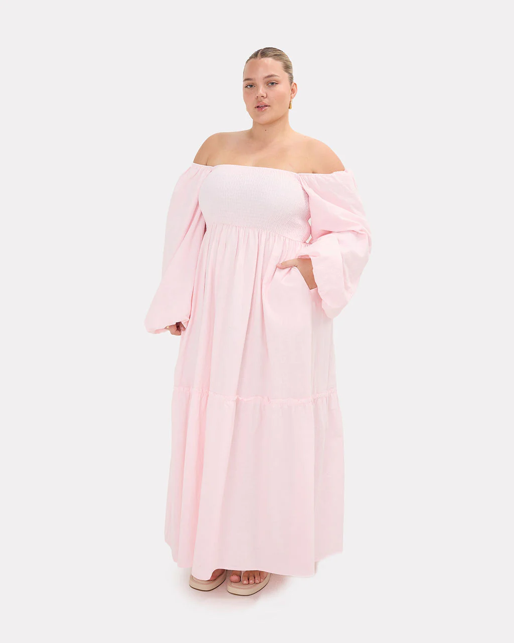 Izzy Maxi Dress | Pink - Image 2