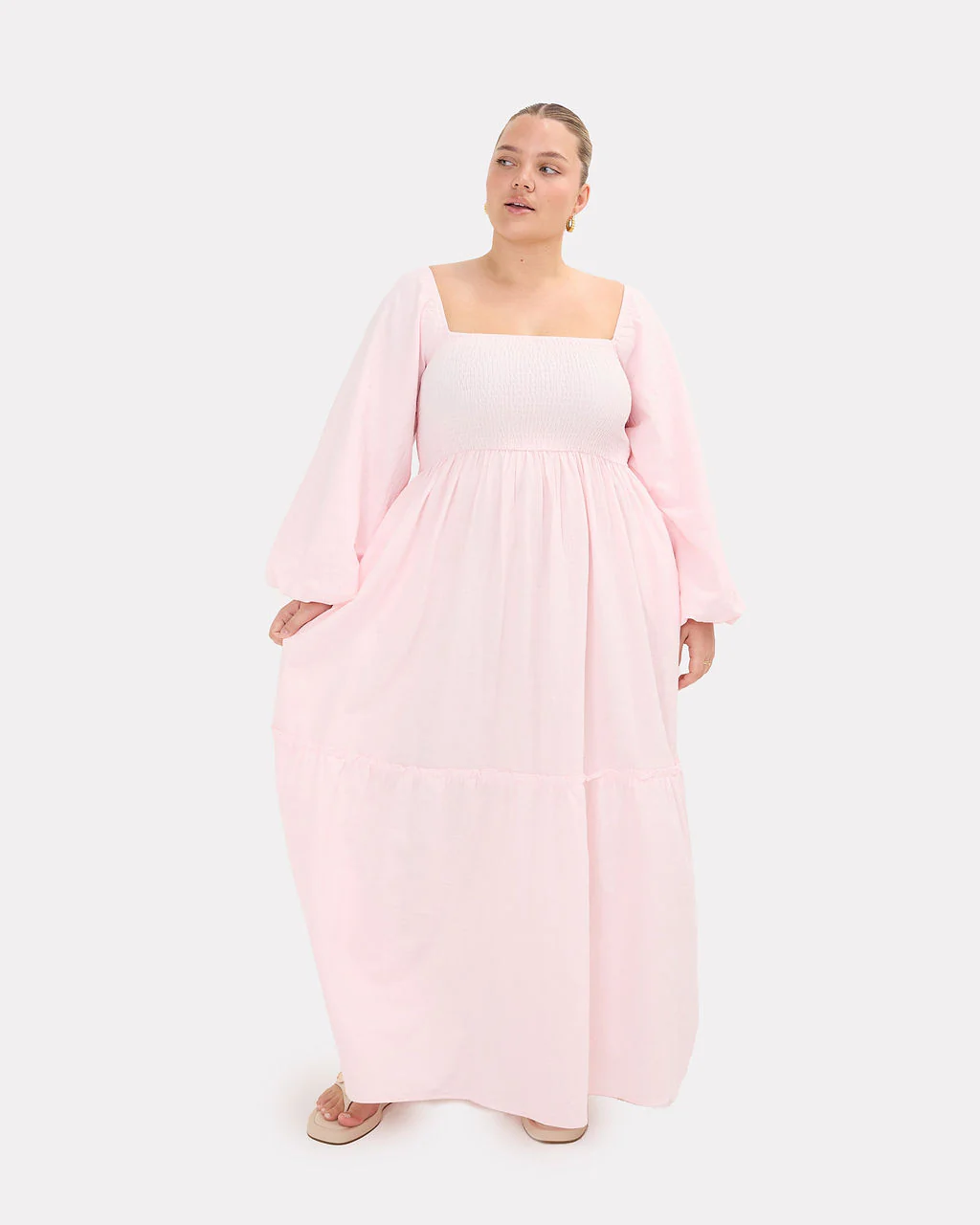Izzy Maxi Dress | Pink - Image 3
