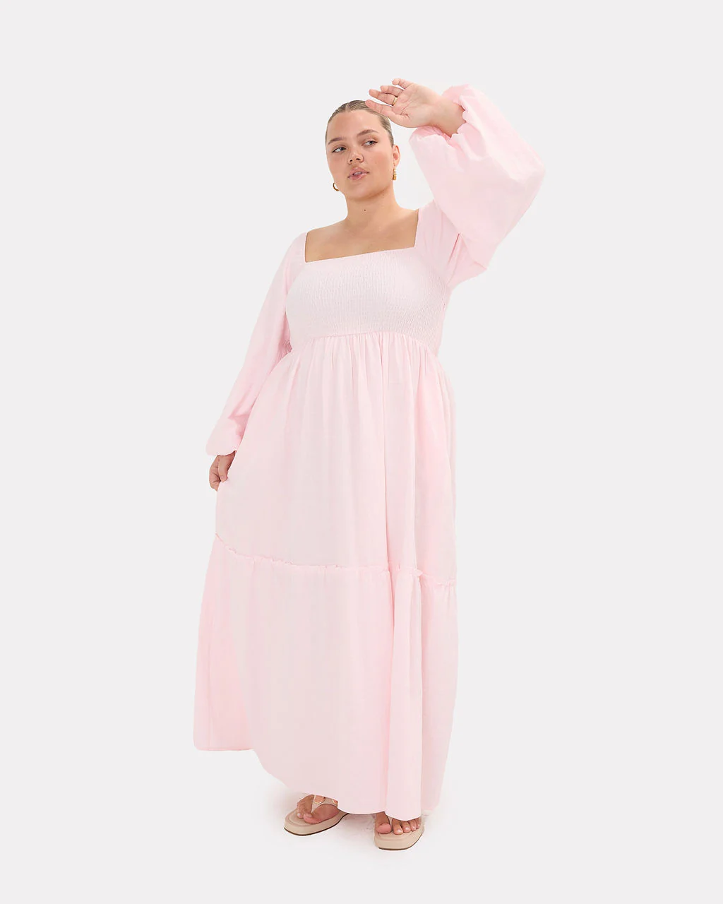 Izzy Maxi Dress | Pink - Image 4