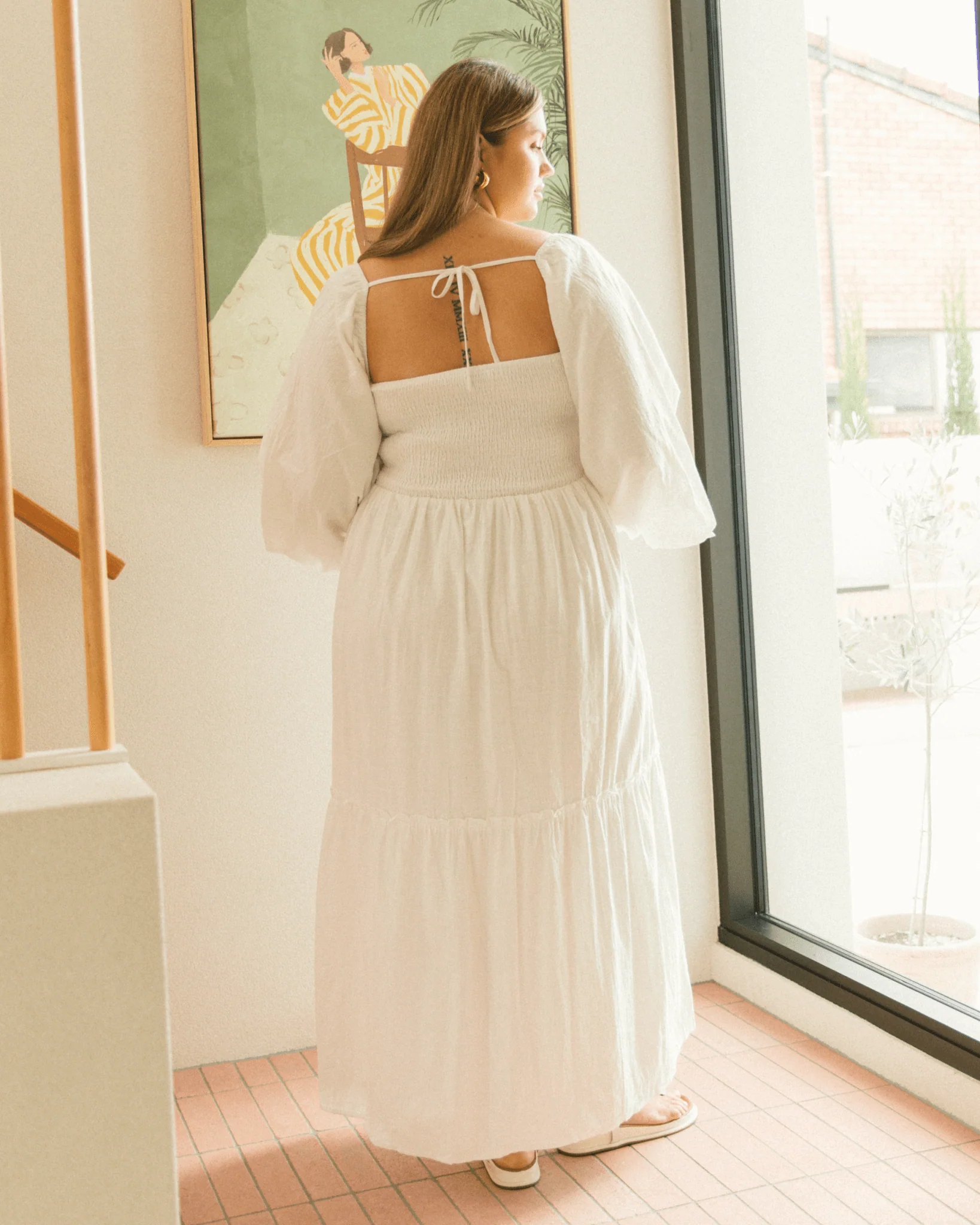 Izzy Maxi Dress | White - Image 7