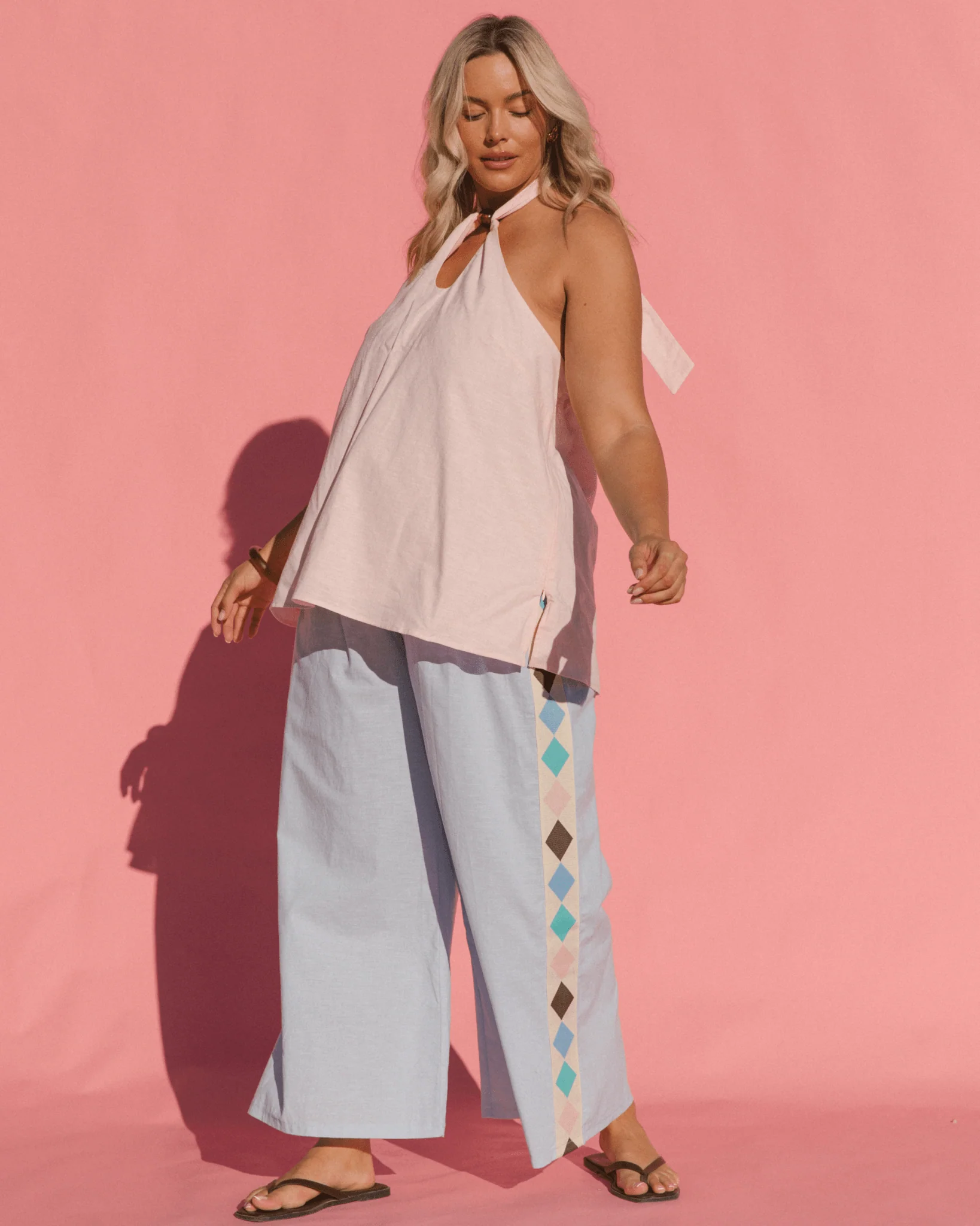 FINAL SALE | Posey Pants | Diamond Skies - Image 4