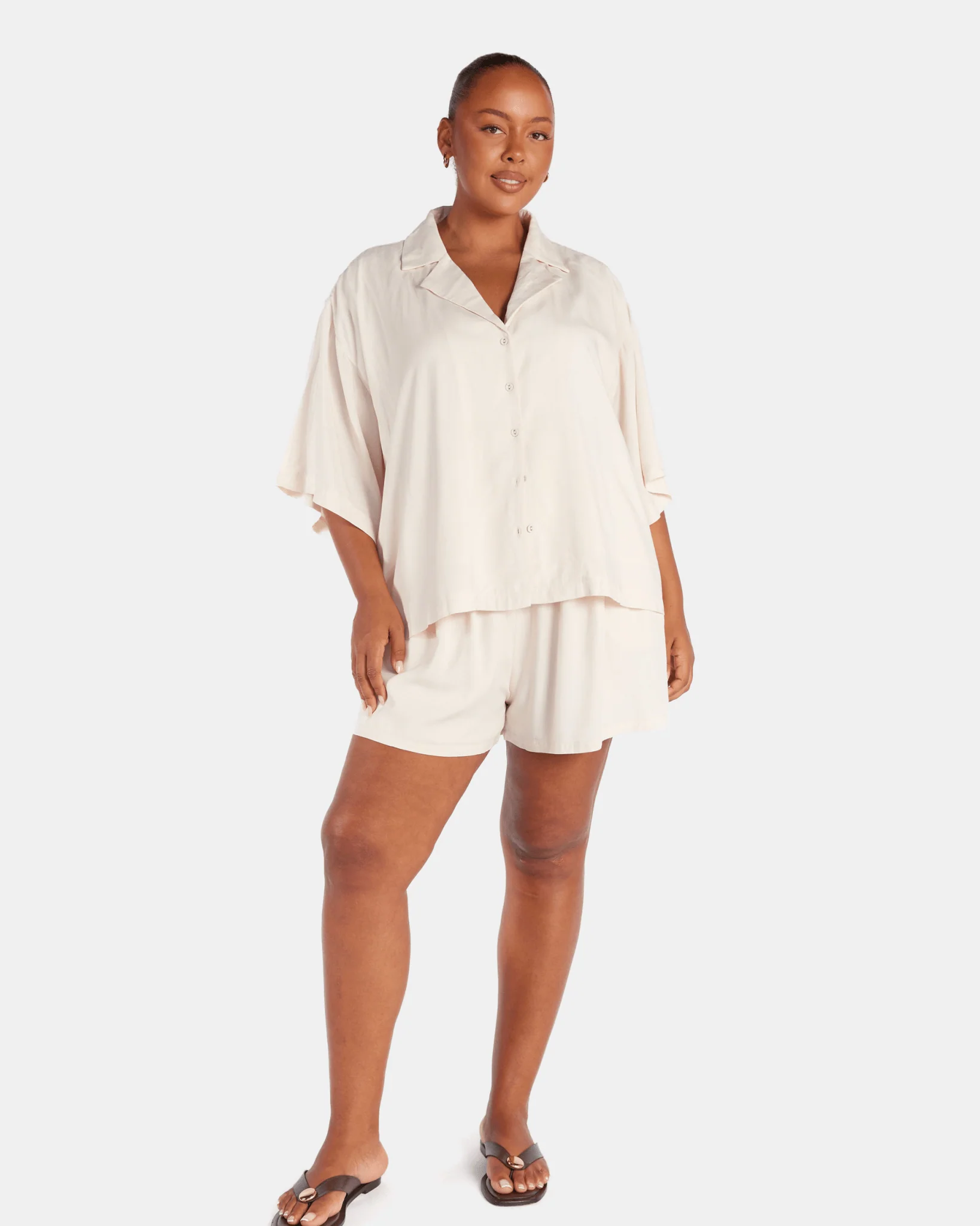Lacey Shirt | Beige - Image 2