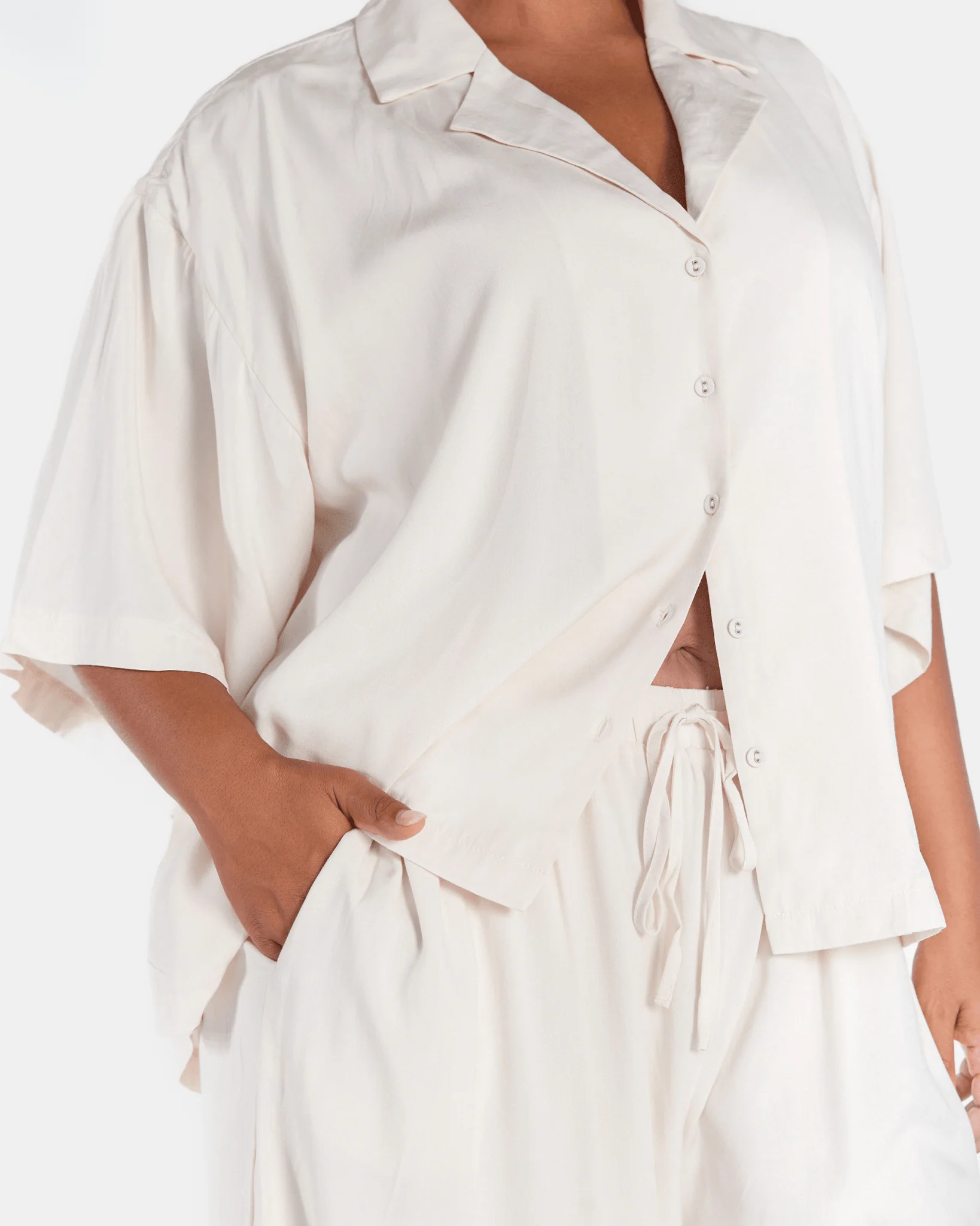 Lacey Shirt | Beige - Image 7