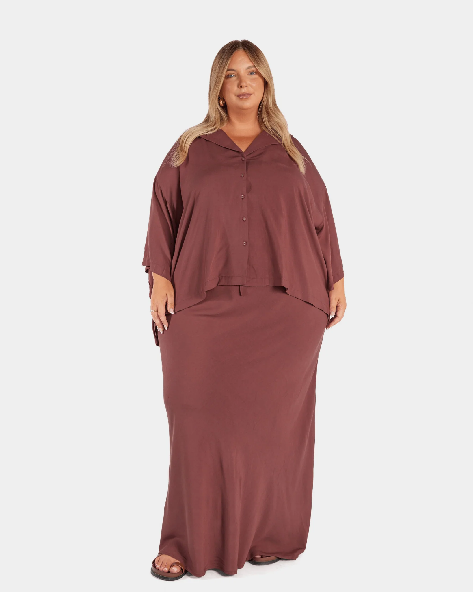 Lacey Shirt | Brown - Image 2