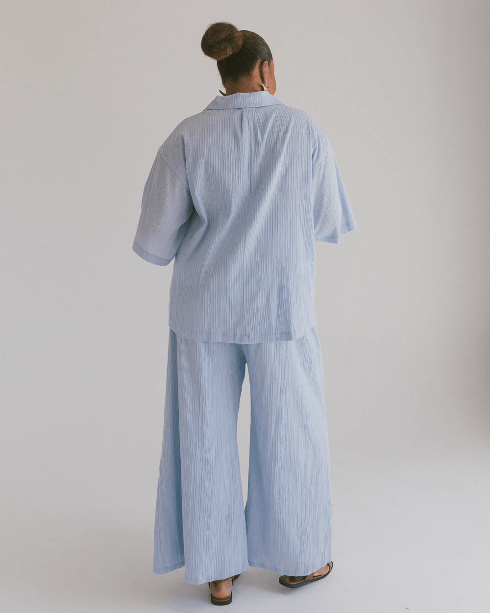 FINAL SALE | Lacey Shirt | Periwinkle - Image 3
