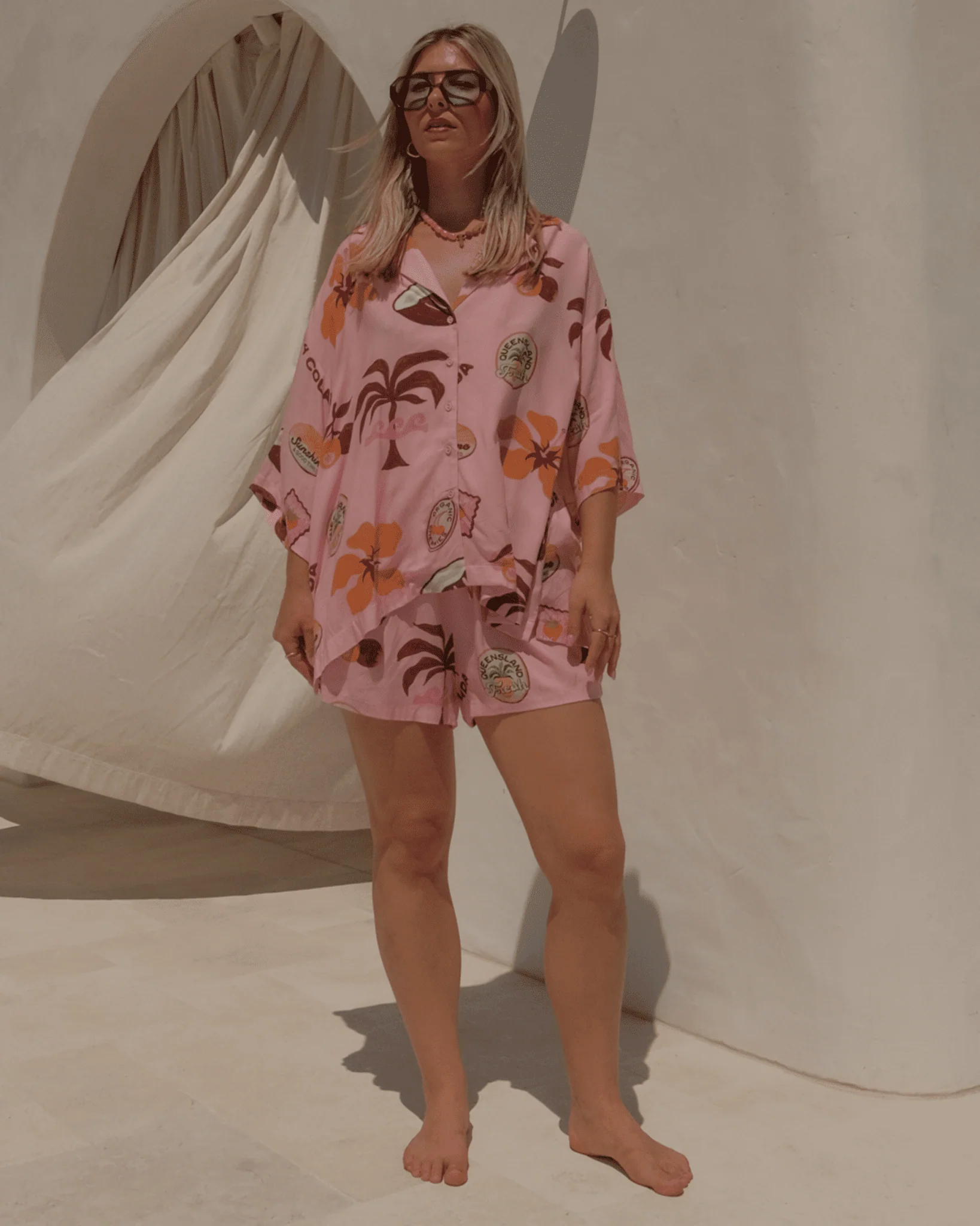 FINAL SALE | Lacey Shirt | Paradise Postcards - Image 2