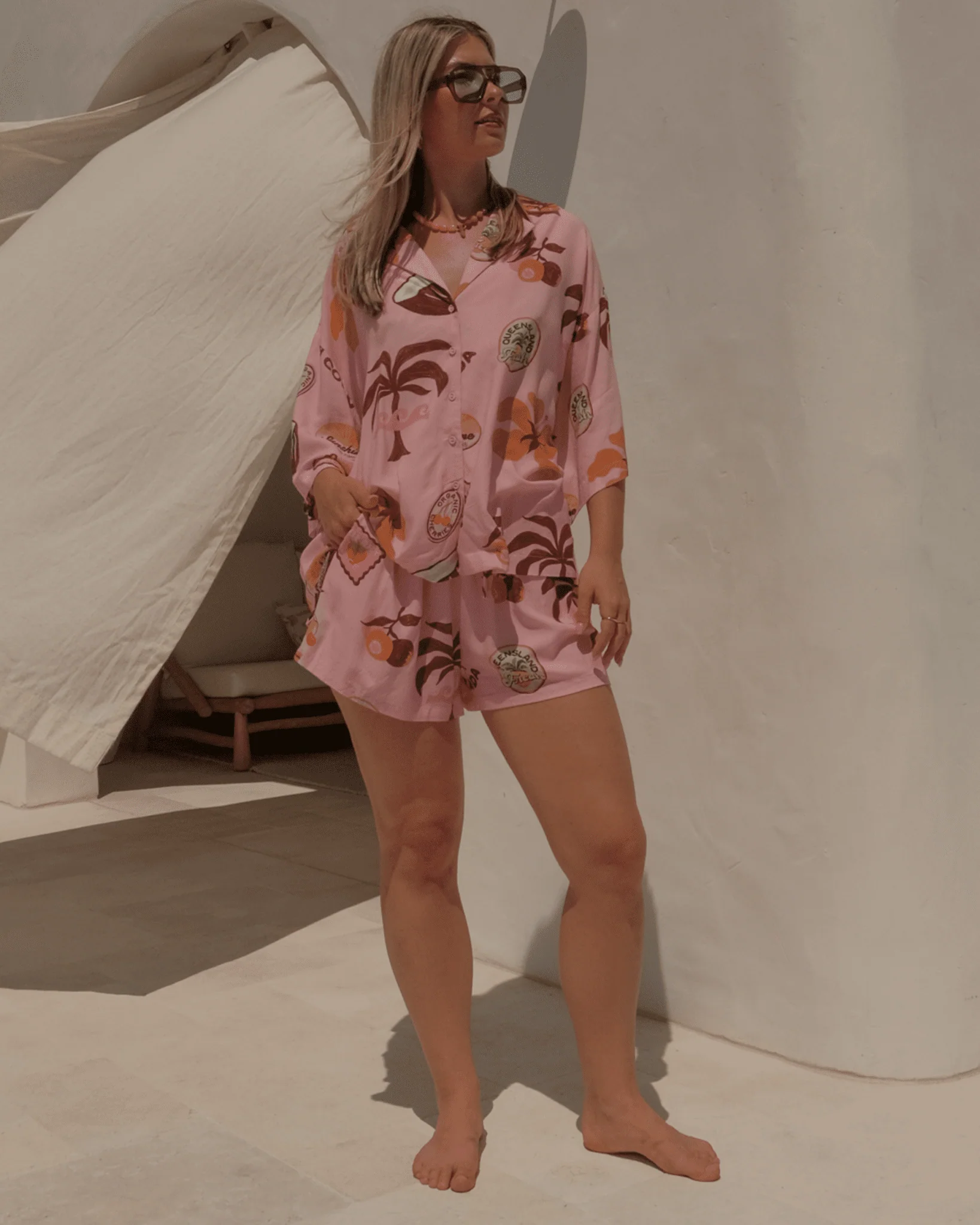 FINAL SALE | Lacey Shirt | Paradise Postcards - Image 4
