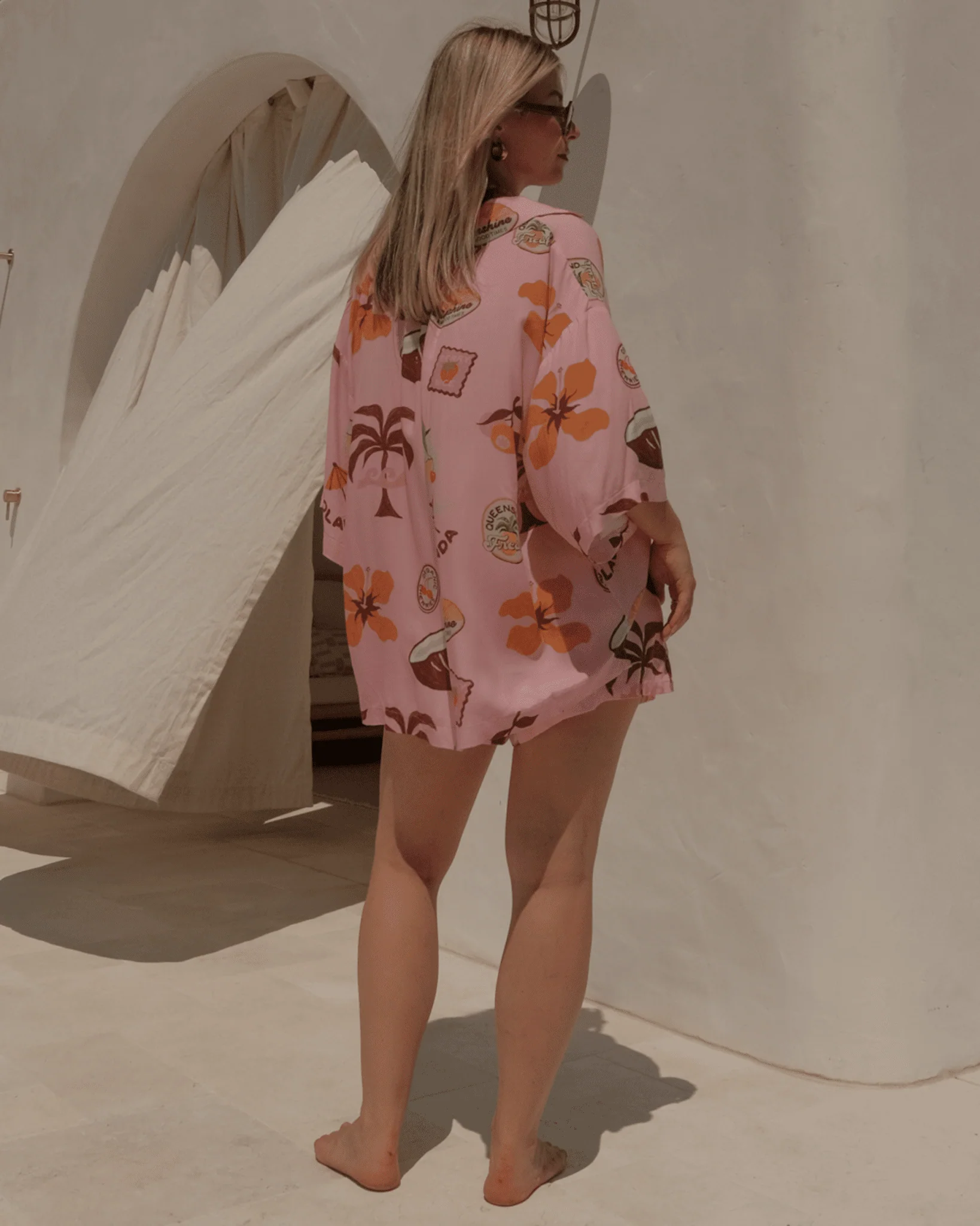 FINAL SALE | Lacey Shirt | Paradise Postcards - Image 6
