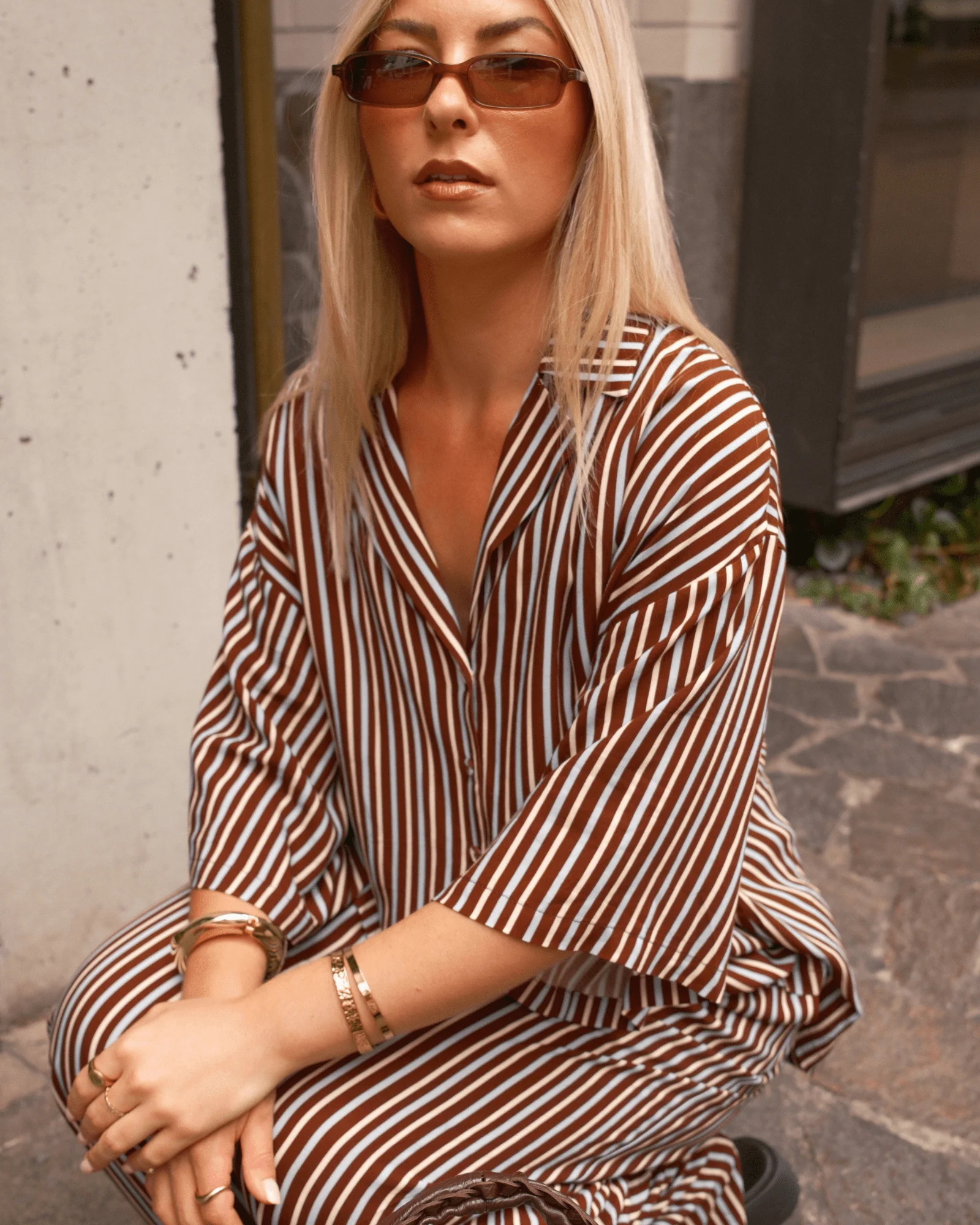 Lacey Shirt | Sandbar Stripe - Image 11