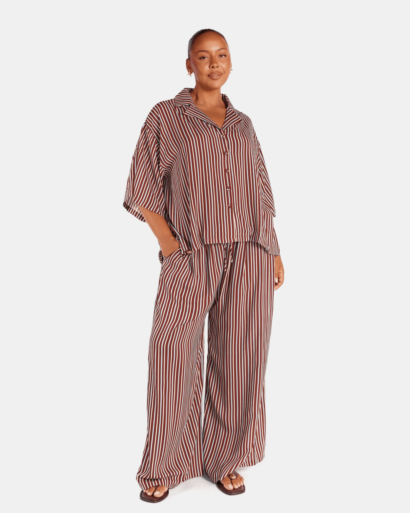 Lacey Shirt | Sandbar Stripe - Image 5