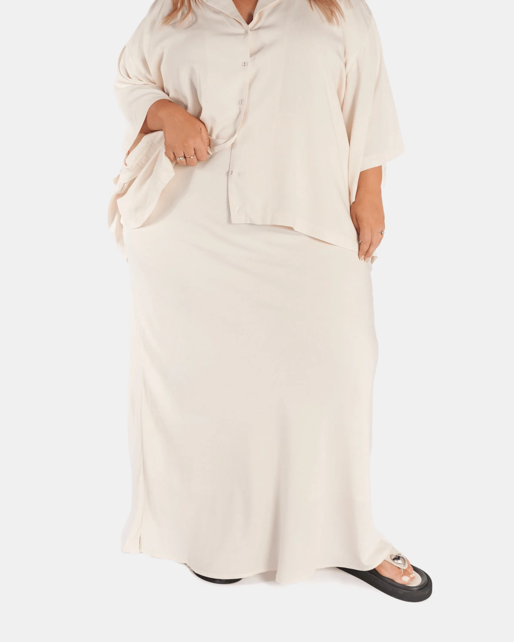 Lacey Skirt | Beige - Image 2