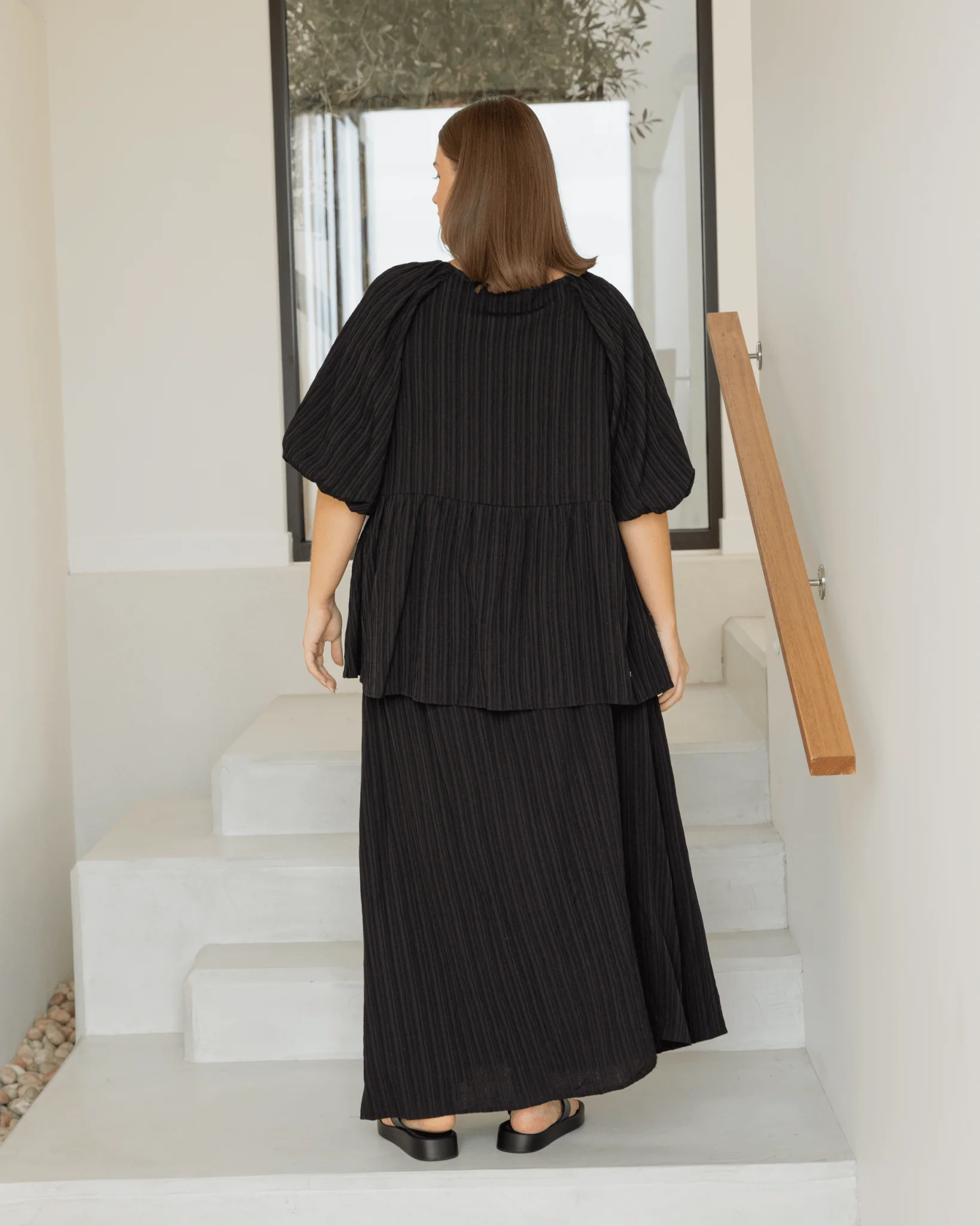 Lacey Skirt | Black Crepe - Image 5