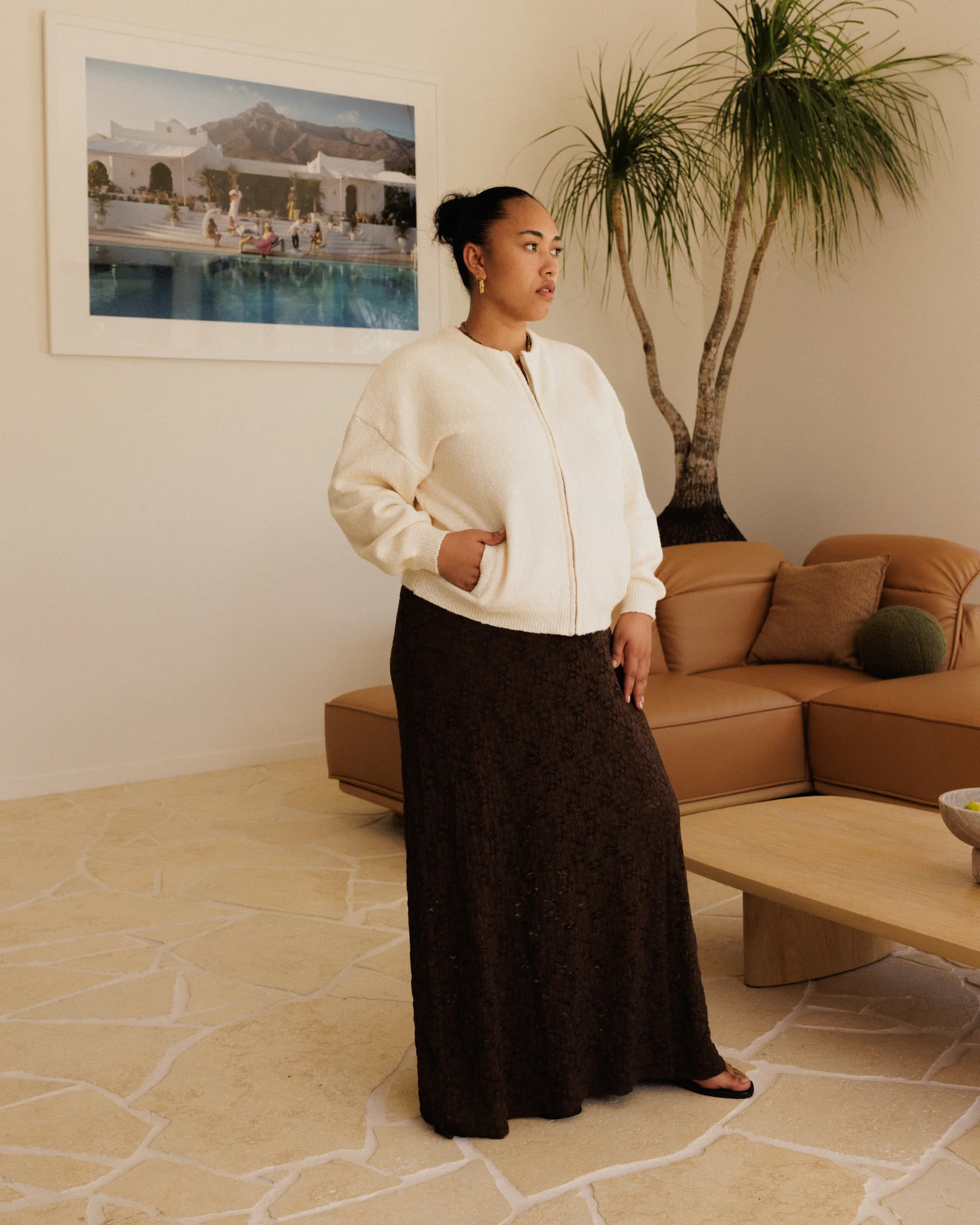 Lacey Skirt | Chocolate Lace - Image 6