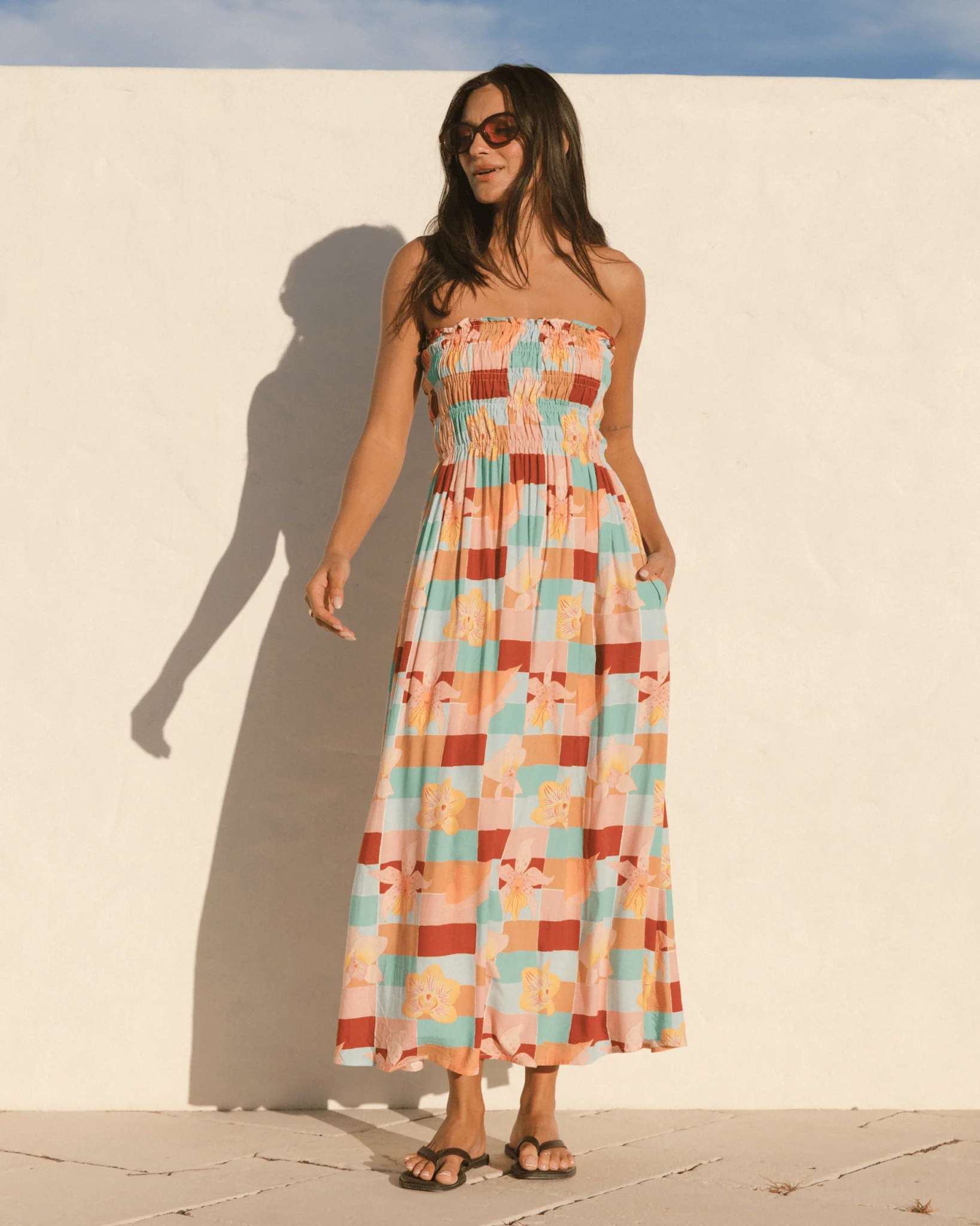 FINAL SALE | Mabel Maxi Dress | Coastal Orchid - Image 6