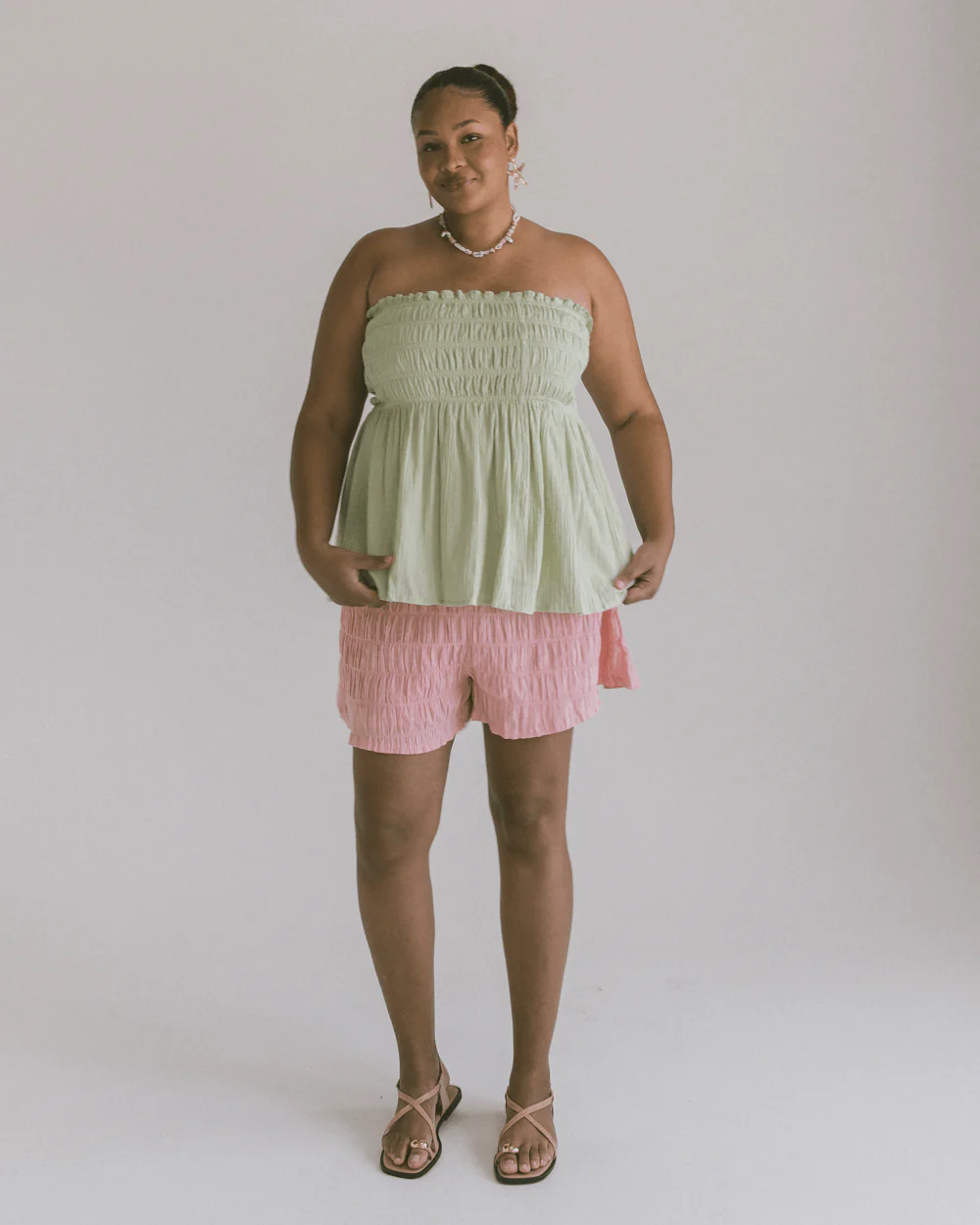 FINAL SALE | Mabel Top | Green - Image 3