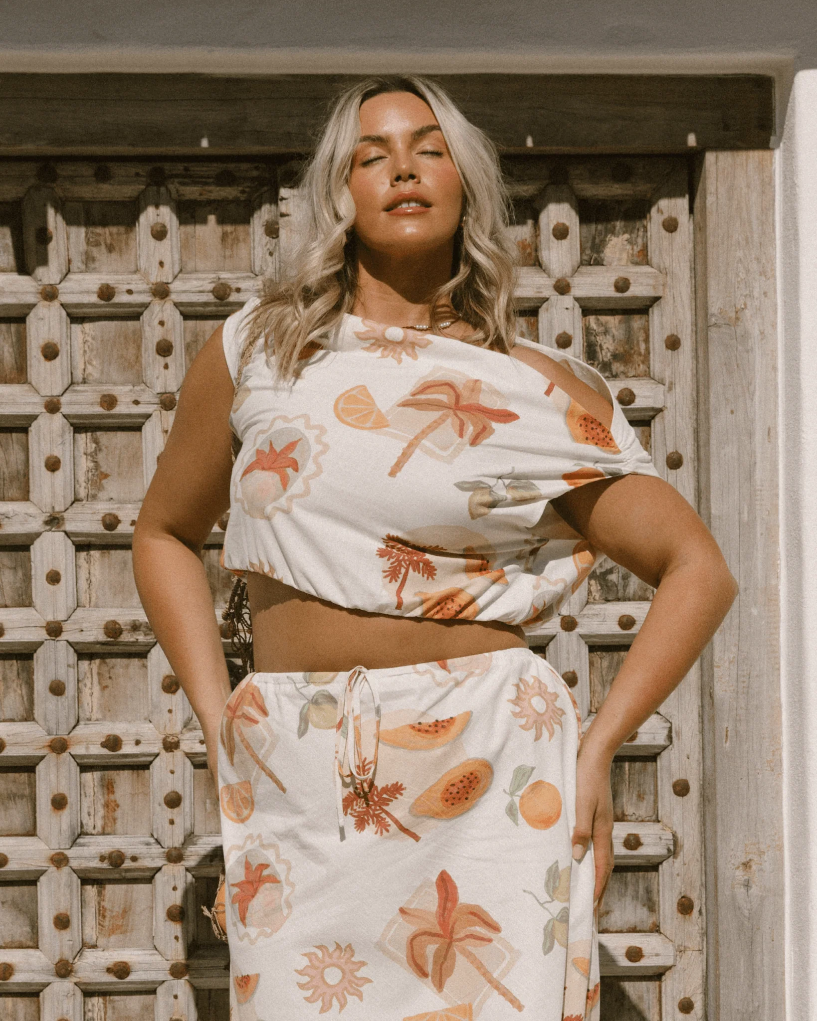 FINAL SALE | Macey Top | Beige Calypso
