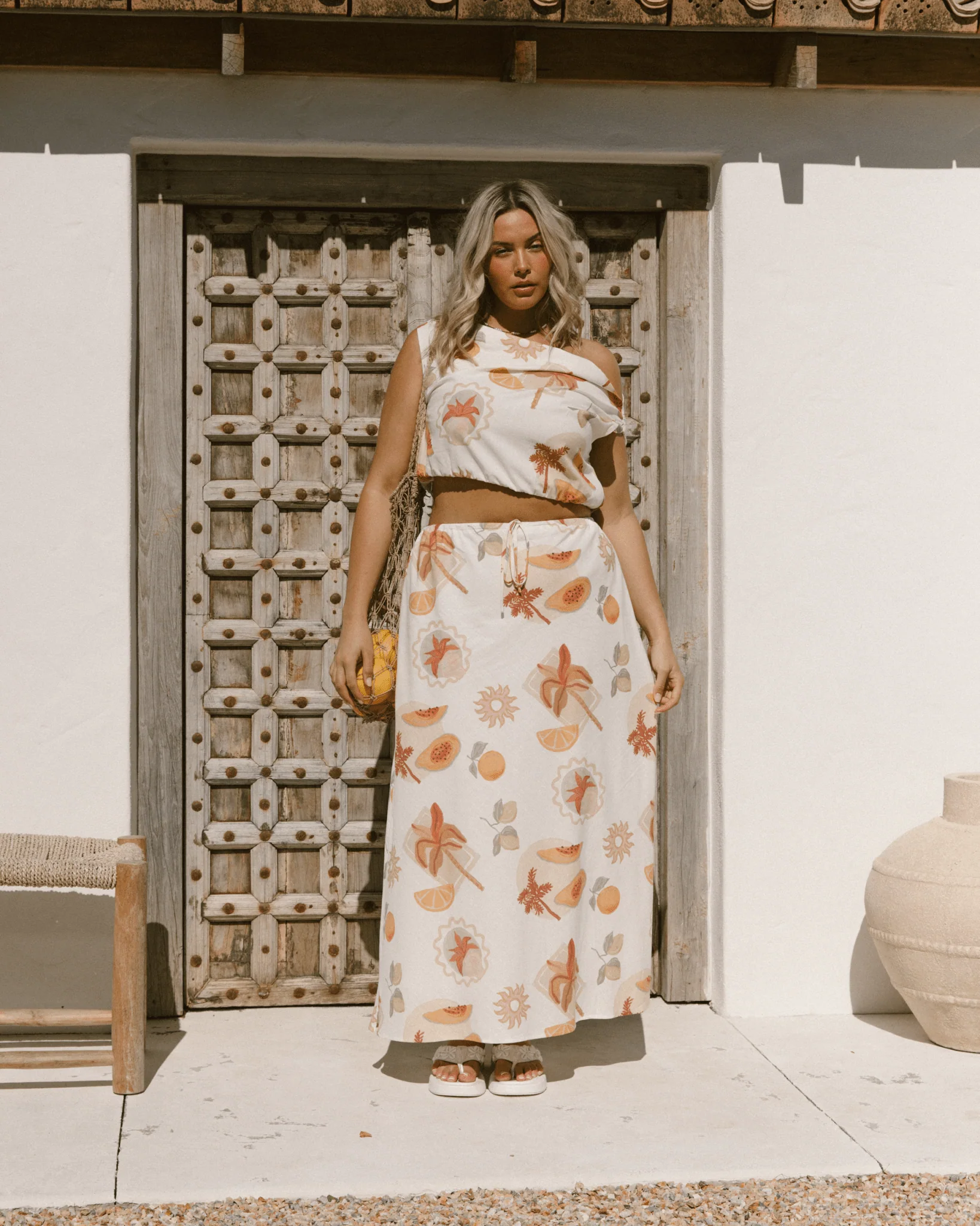 FINAL SALE | Macey Top | Beige Calypso - Image 2