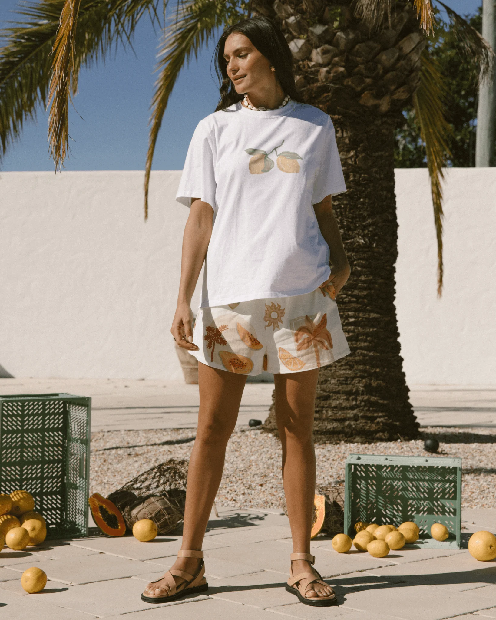 Matilda Shorts | Beige Calypso - Image 8