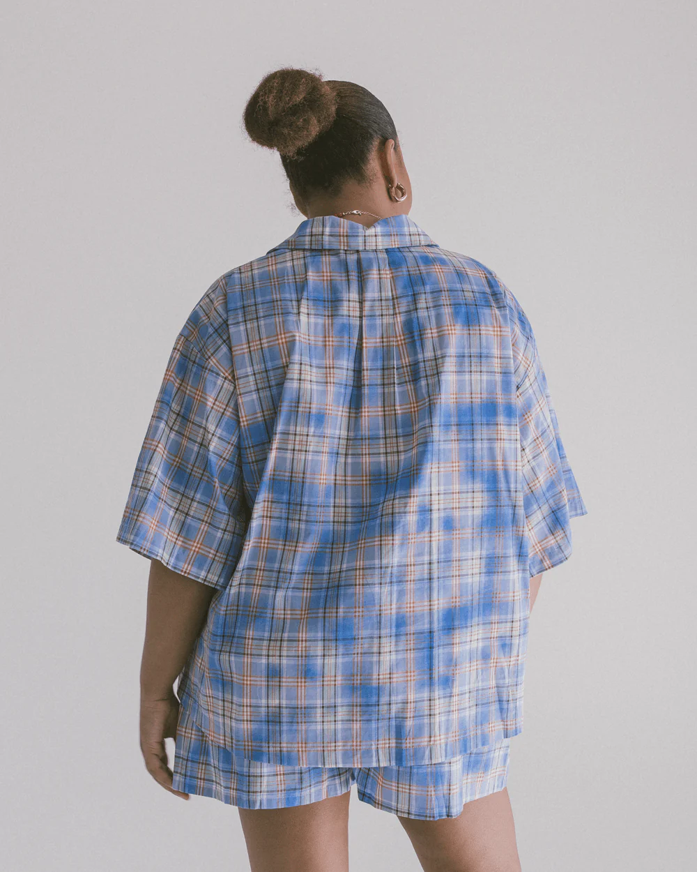 FINAL SALE | Matilda Shorts | Blue Ridge Gingham - Image 7