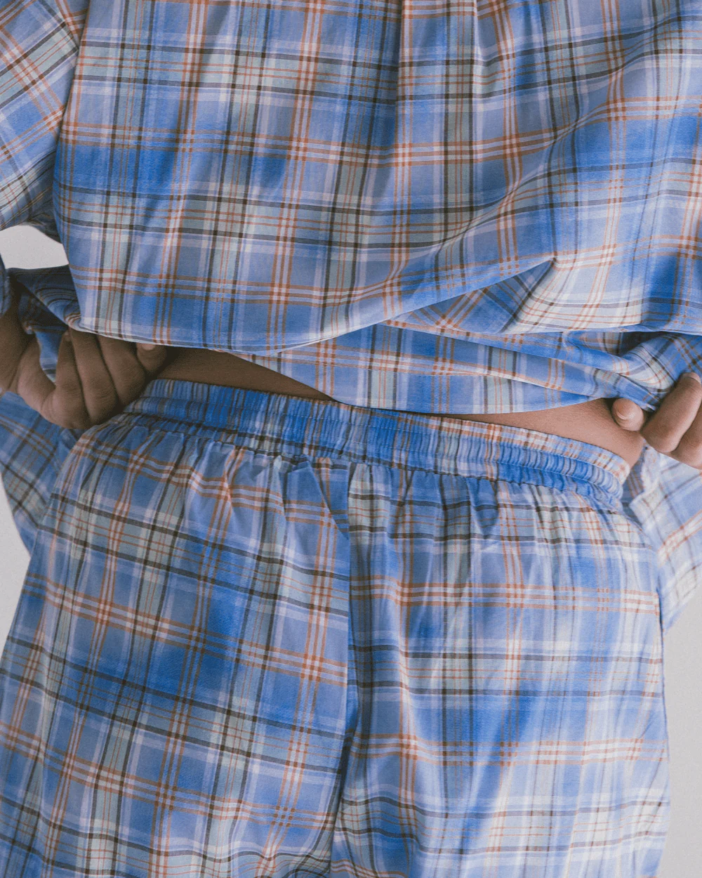 FINAL SALE | Matilda Shorts | Blue Ridge Gingham - Image 8