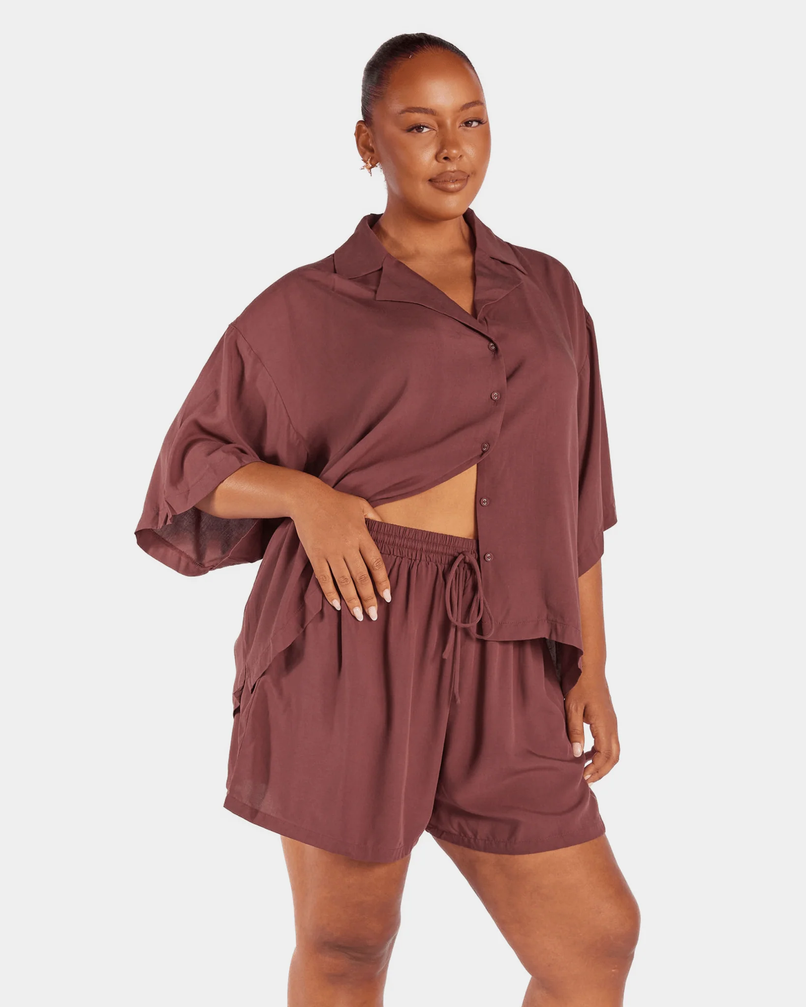 Matilda Shorts | Brown - Image 2