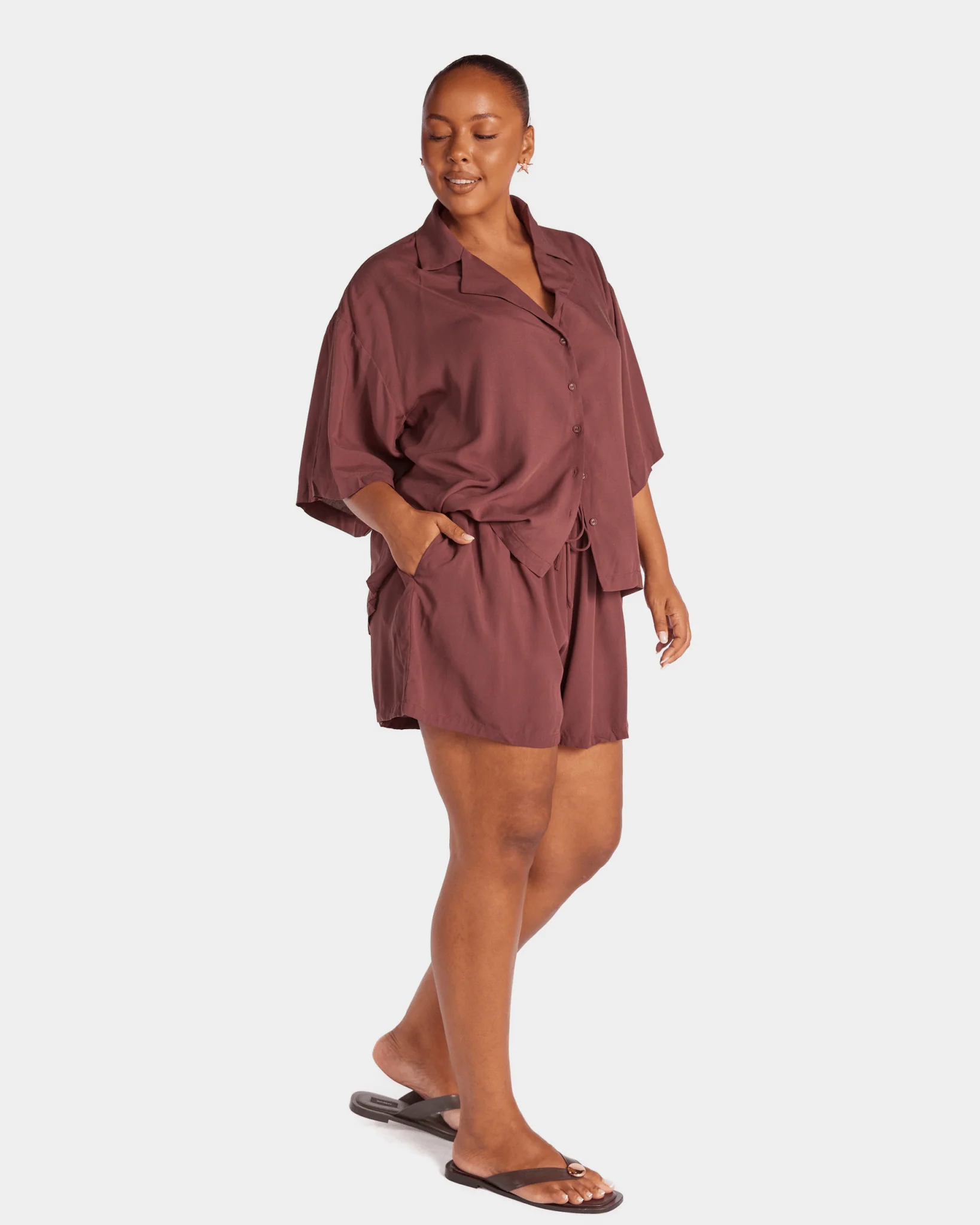 Matilda Shorts | Brown - Image 4