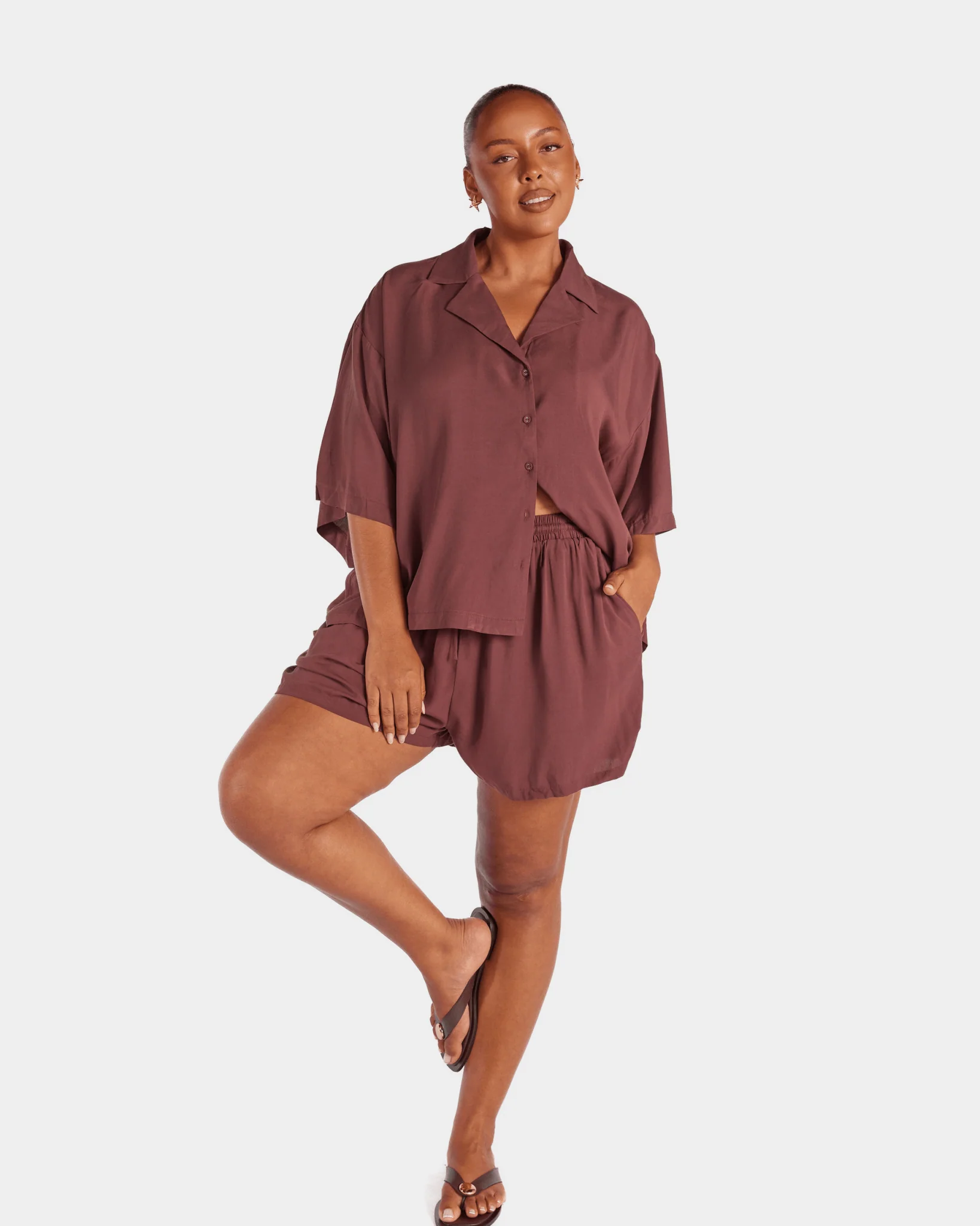 Matilda Shorts | Brown - Image 6