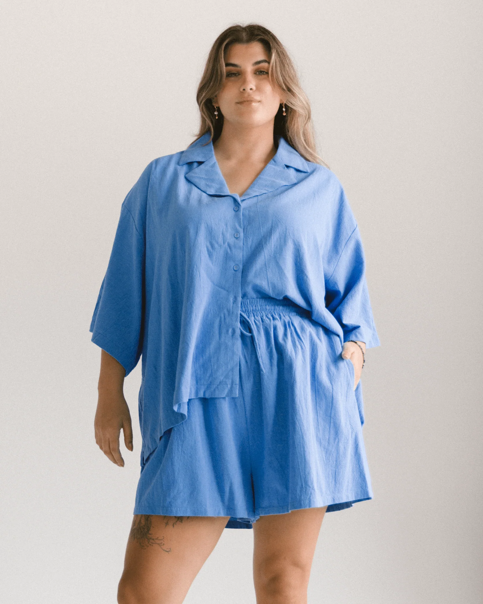 FINAL SALE | Matilda Shorts | Cobalt Blue