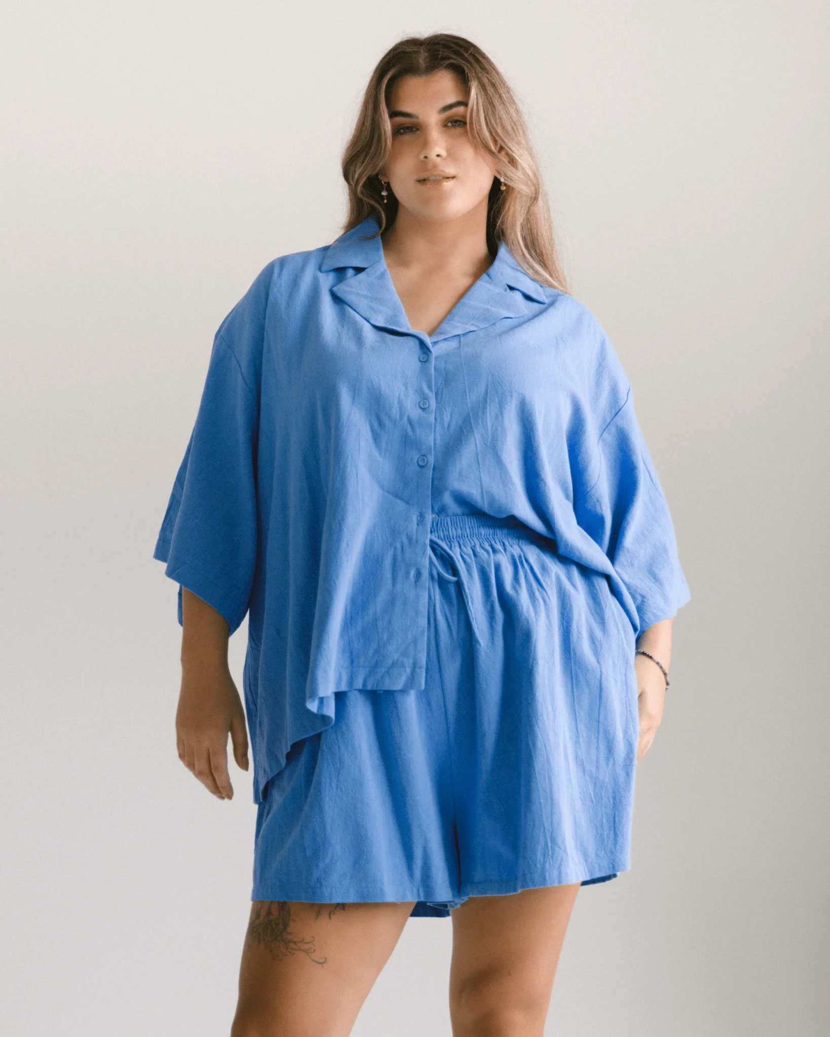 FINAL SALE | Matilda Shorts | Cobalt Blue - Image 3