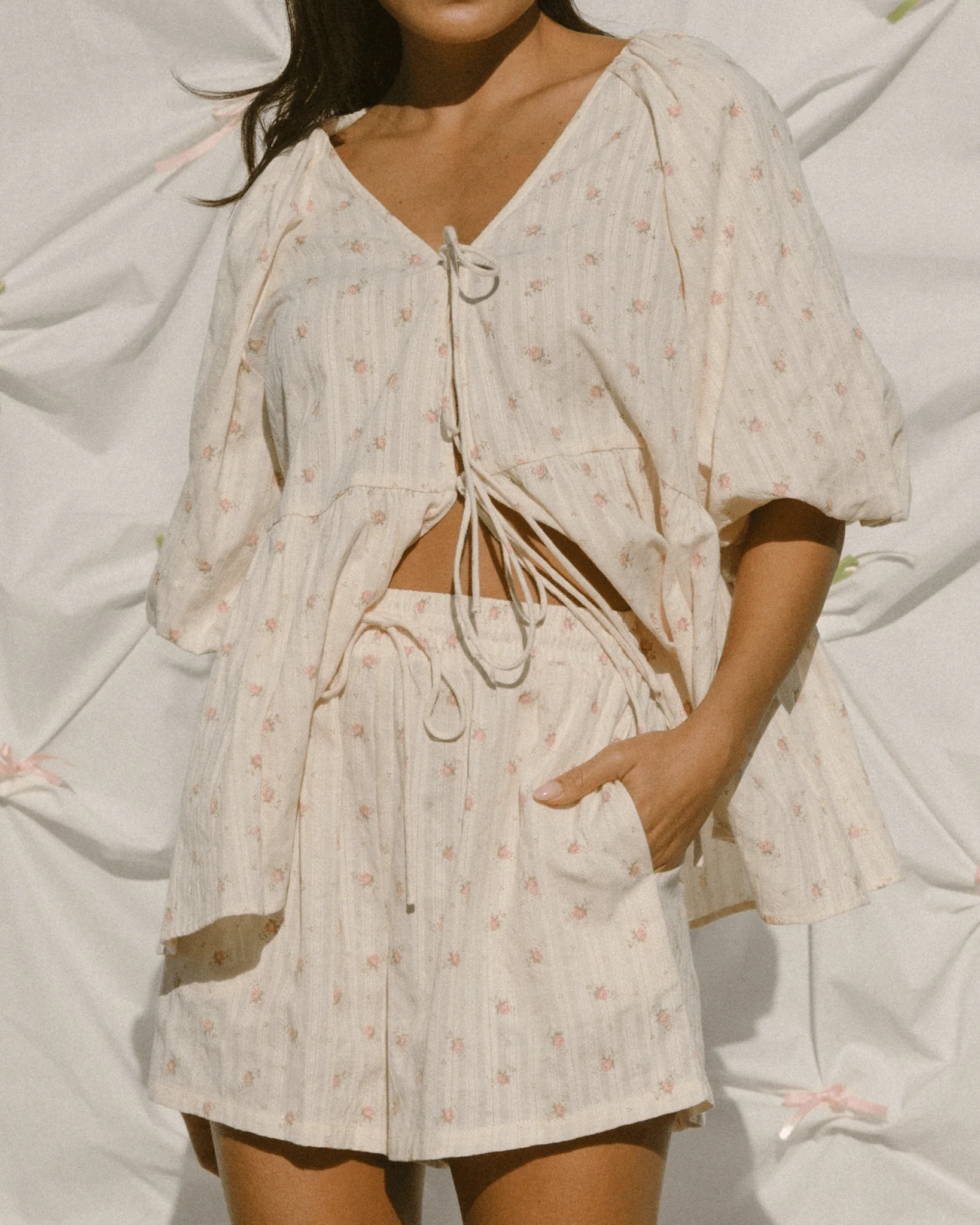 FINAL SALE | Matilda Shorts | Garden Breeze