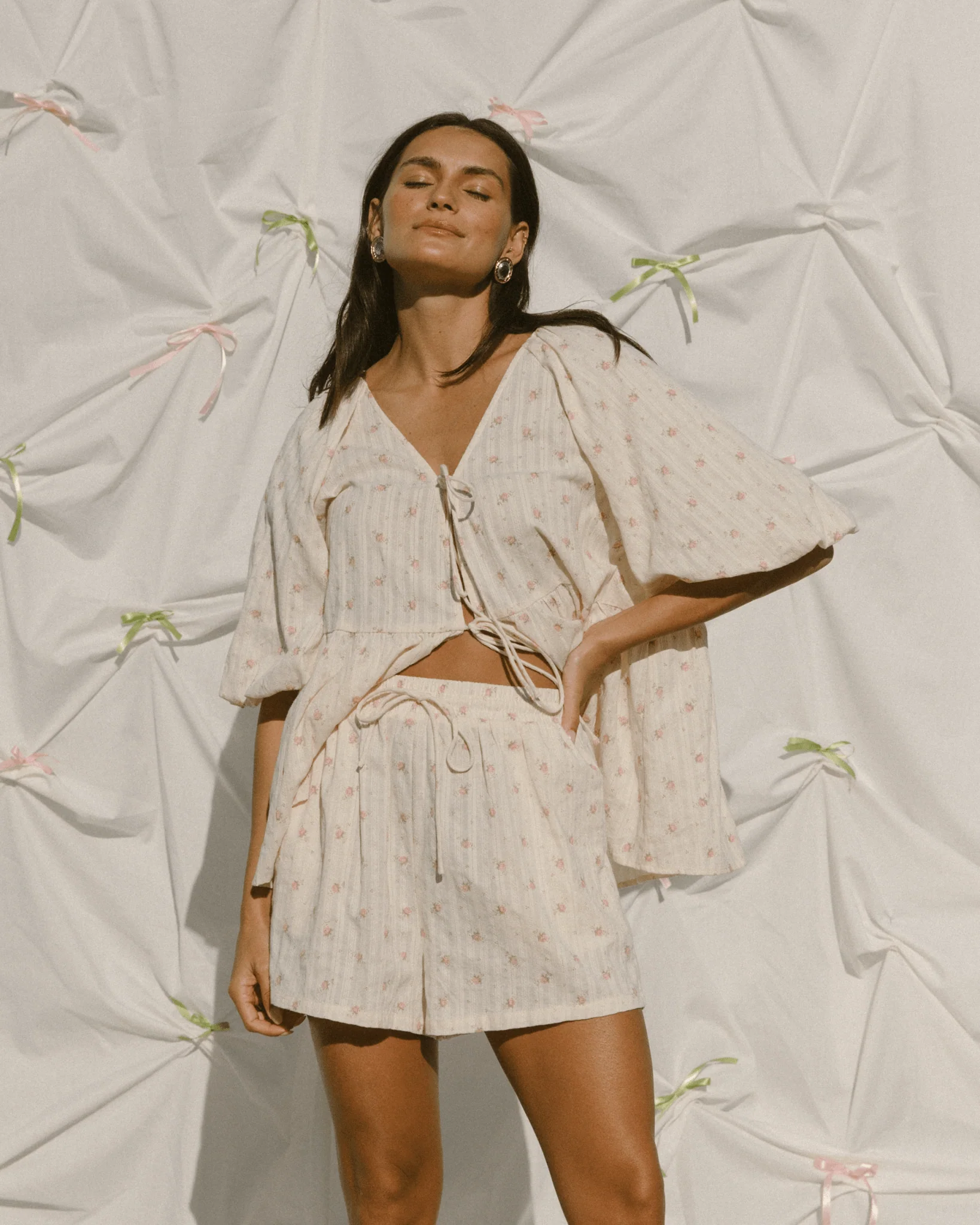 FINAL SALE | Matilda Shorts | Garden Breeze - Image 2