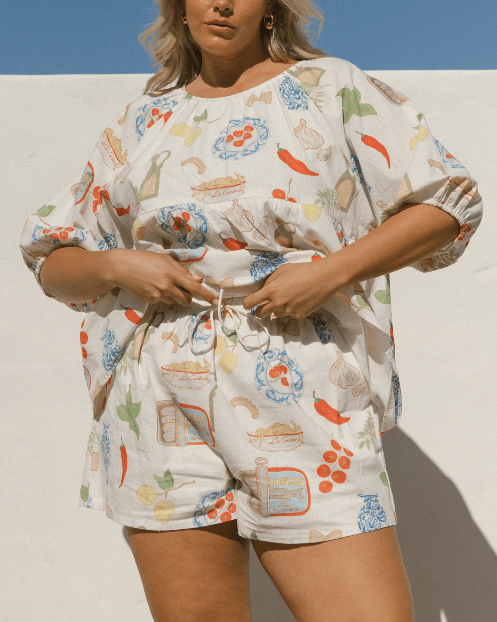 FINAL SALE | Matilda Shorts | Nonna's Kitchen - Image 4