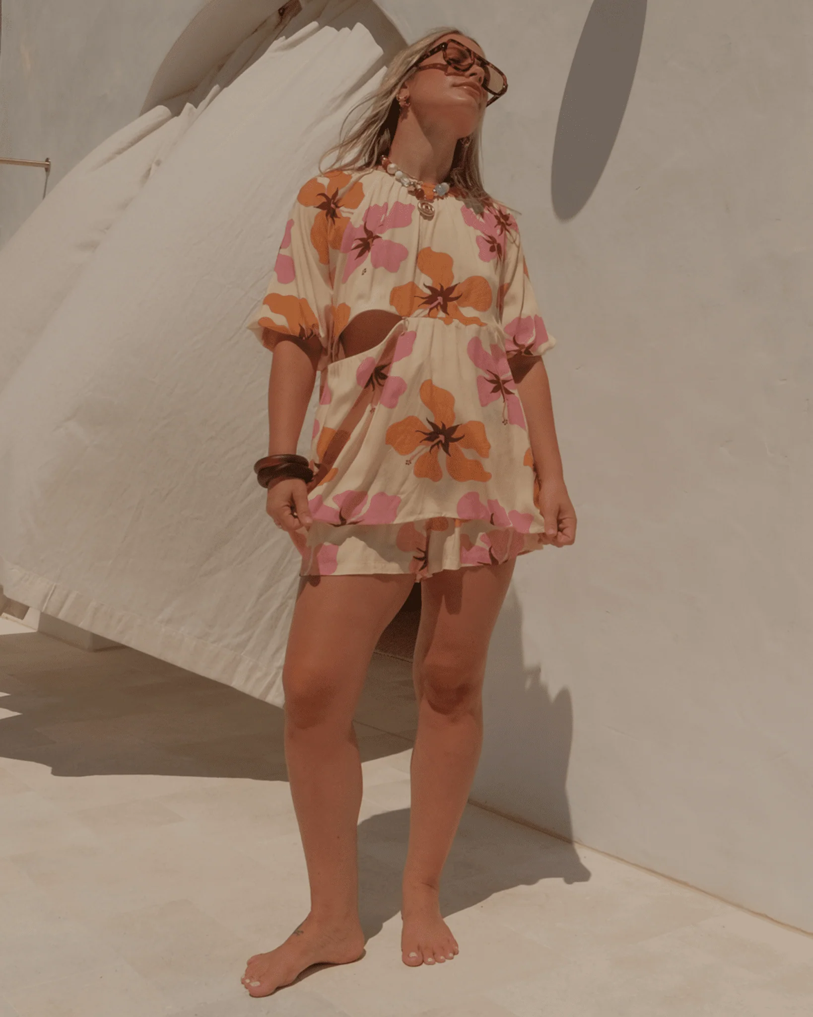 FINAL SALE | Matilda Shorts | Orchid Sunset - Image 3