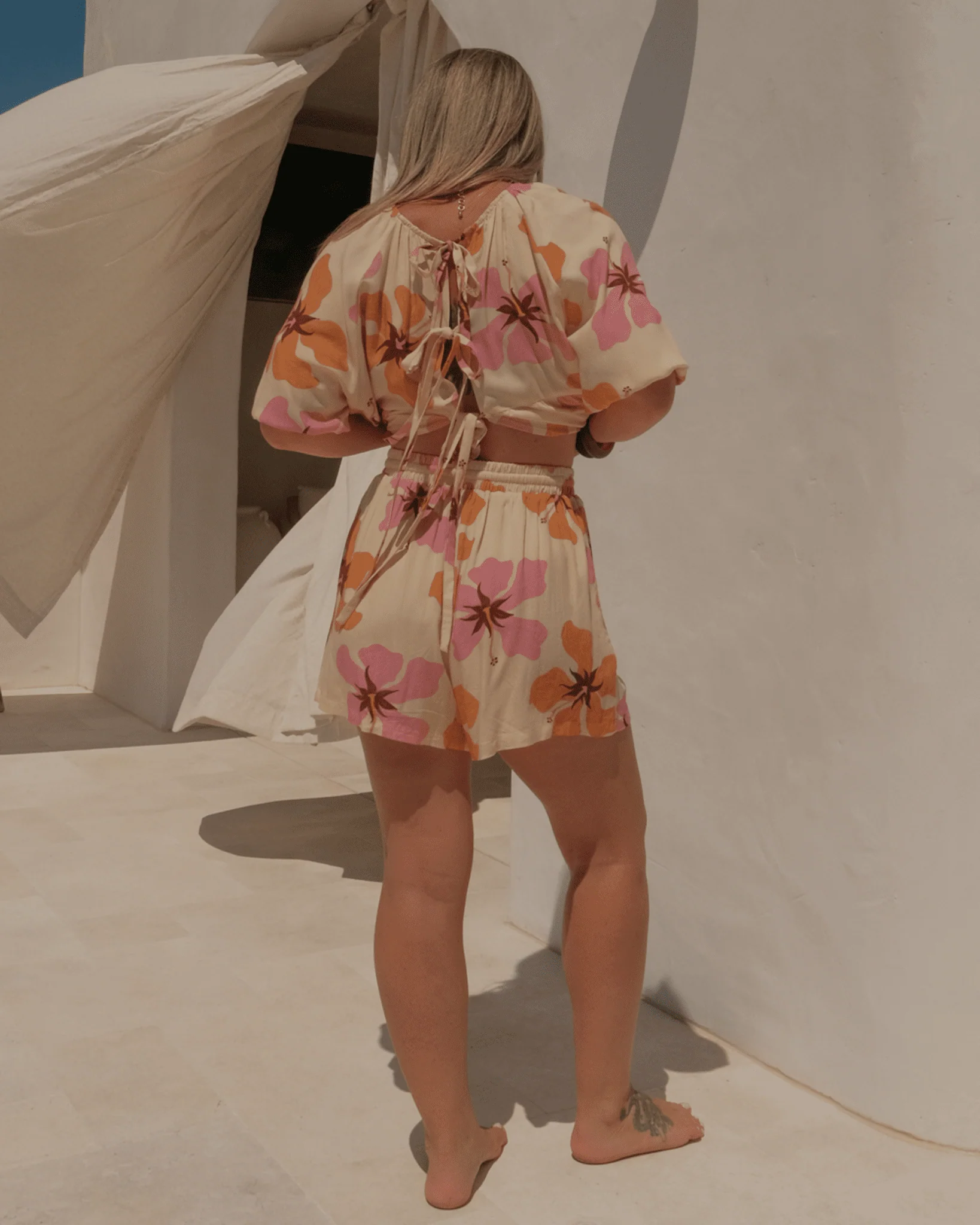 FINAL SALE | Matilda Shorts | Orchid Sunset - Image 6