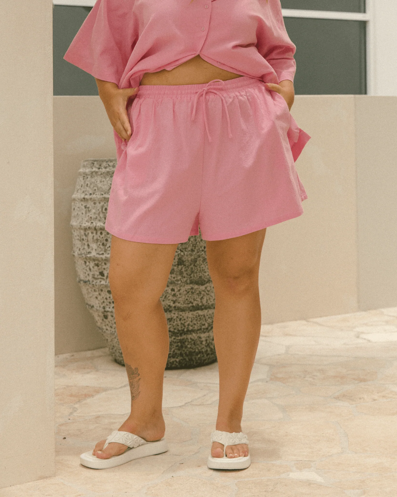 FINAL SALE | Matilda Shorts | Pink - Image 2